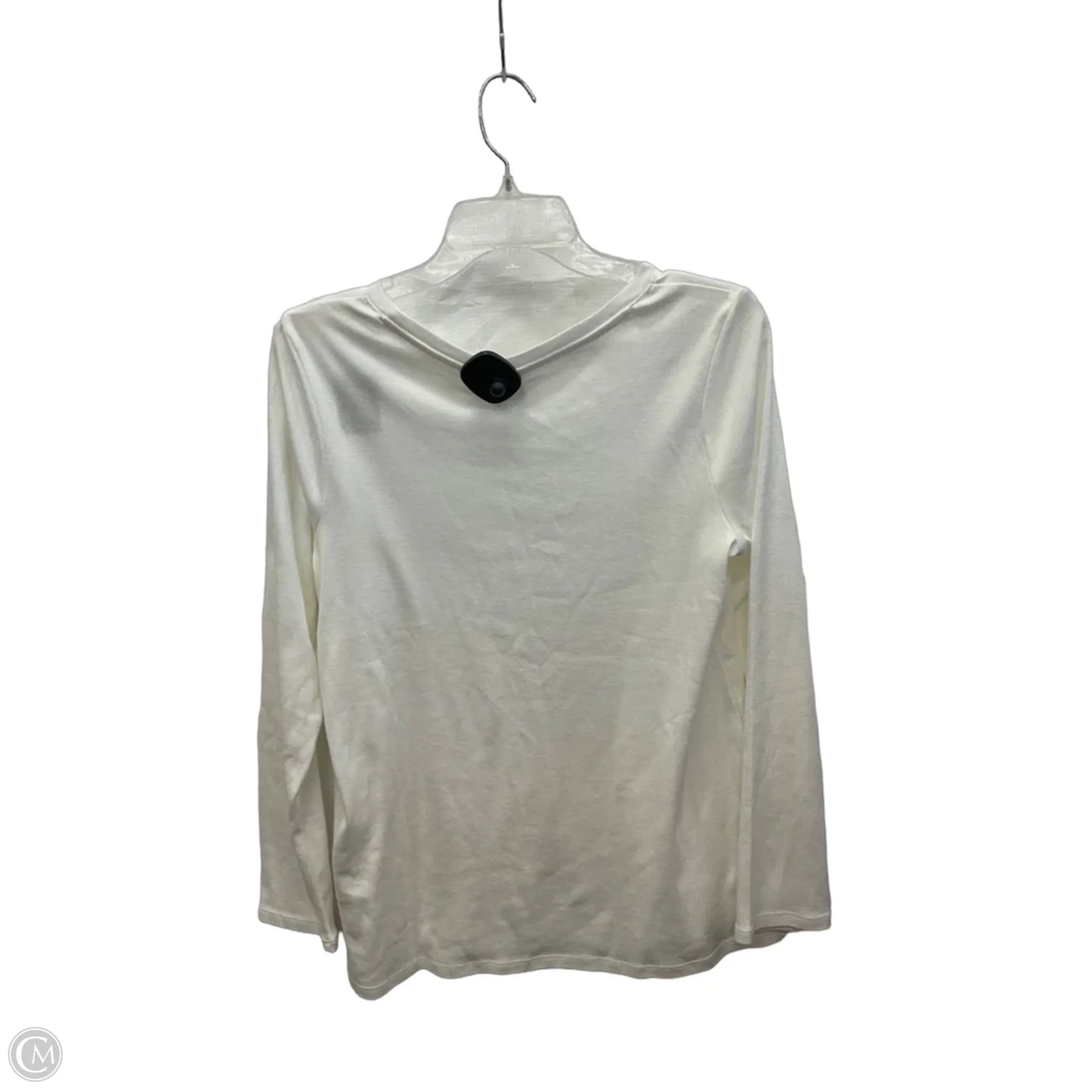 Top 3/4 Sleeve Basic By J. Jill In White, Size: M