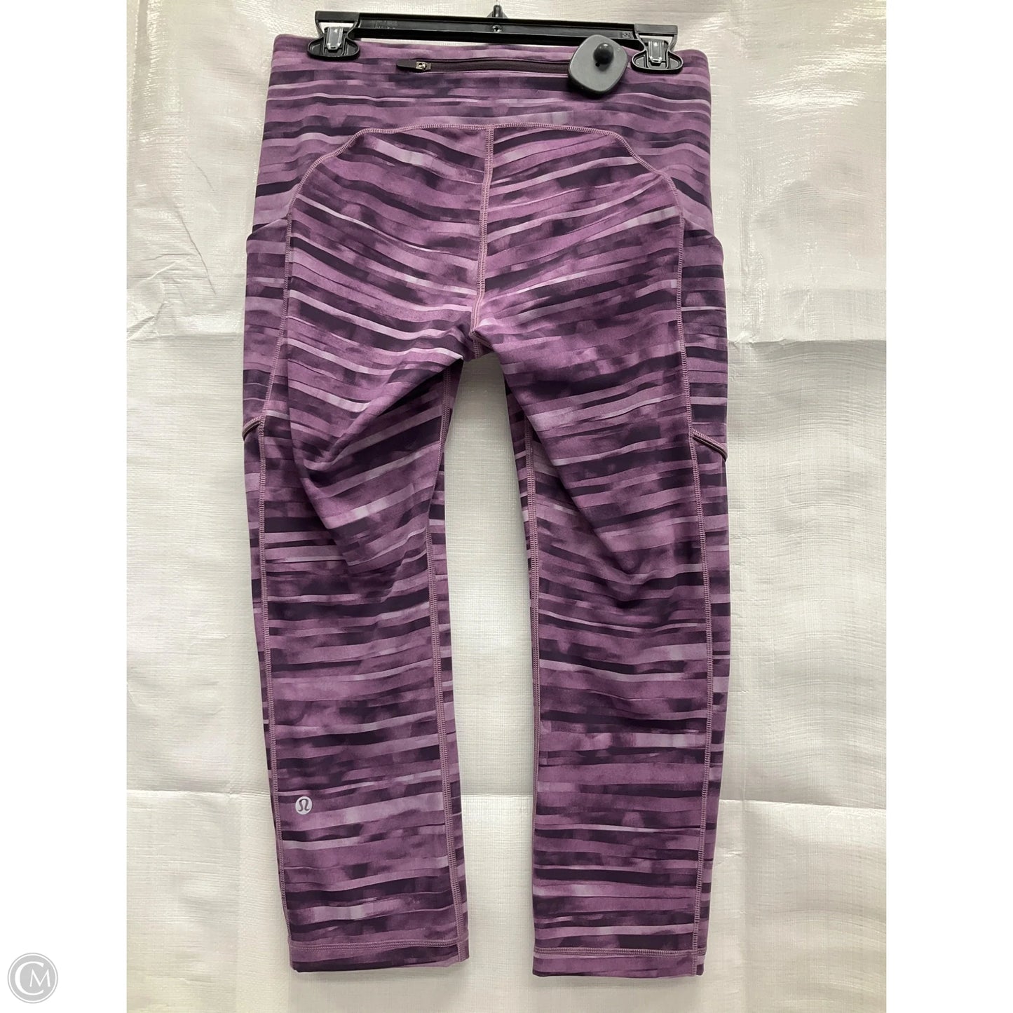 Athletic Leggings By Lululemon In Purple, Size: 8