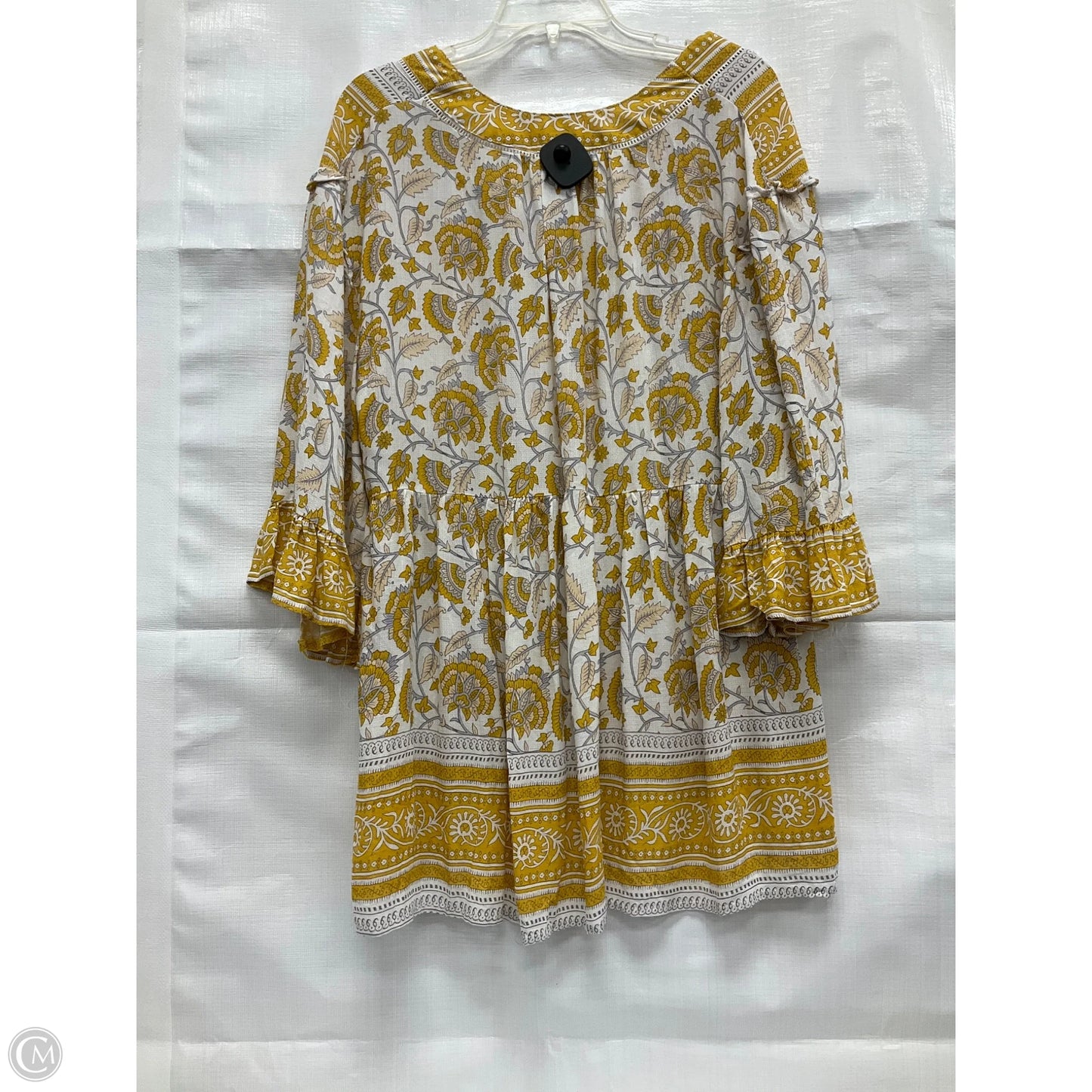 Top Long Sleeve By Rachel Zoe In Yellow, Size: M