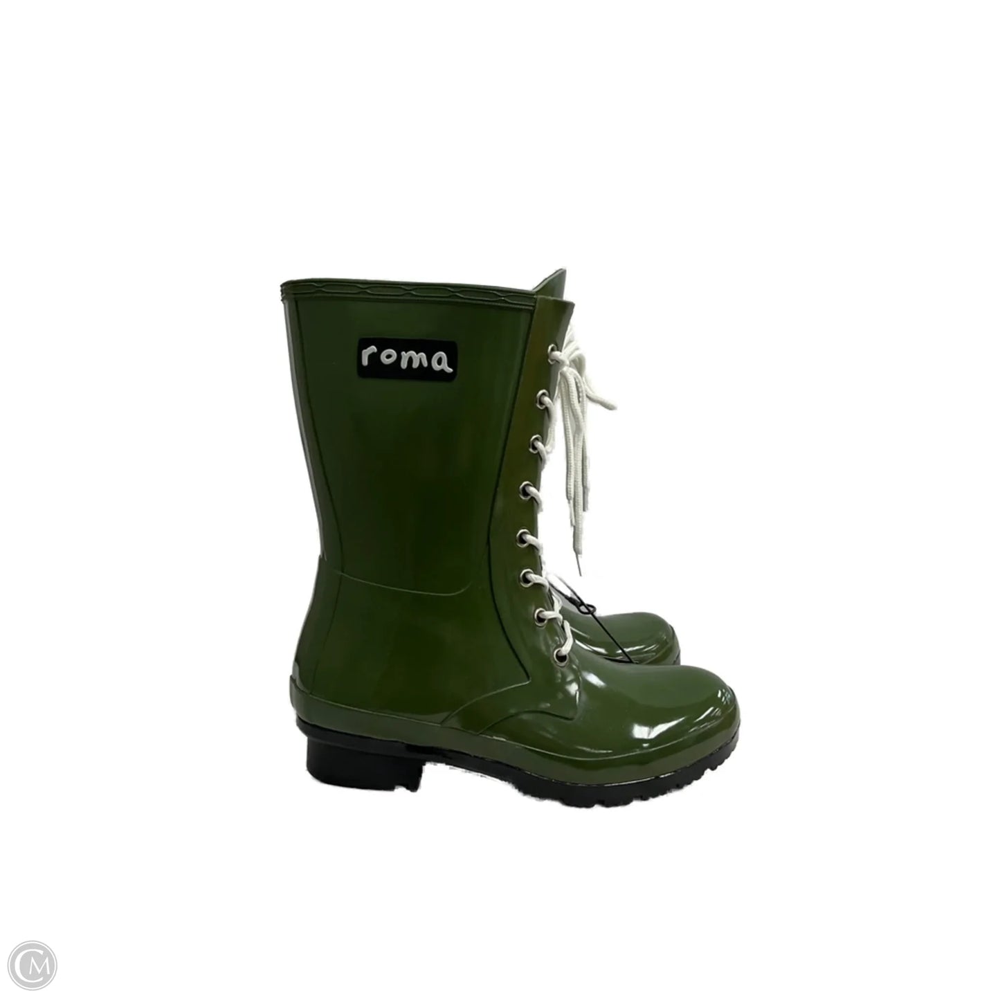 Boots Rain By Cmc In Green, Size: 6