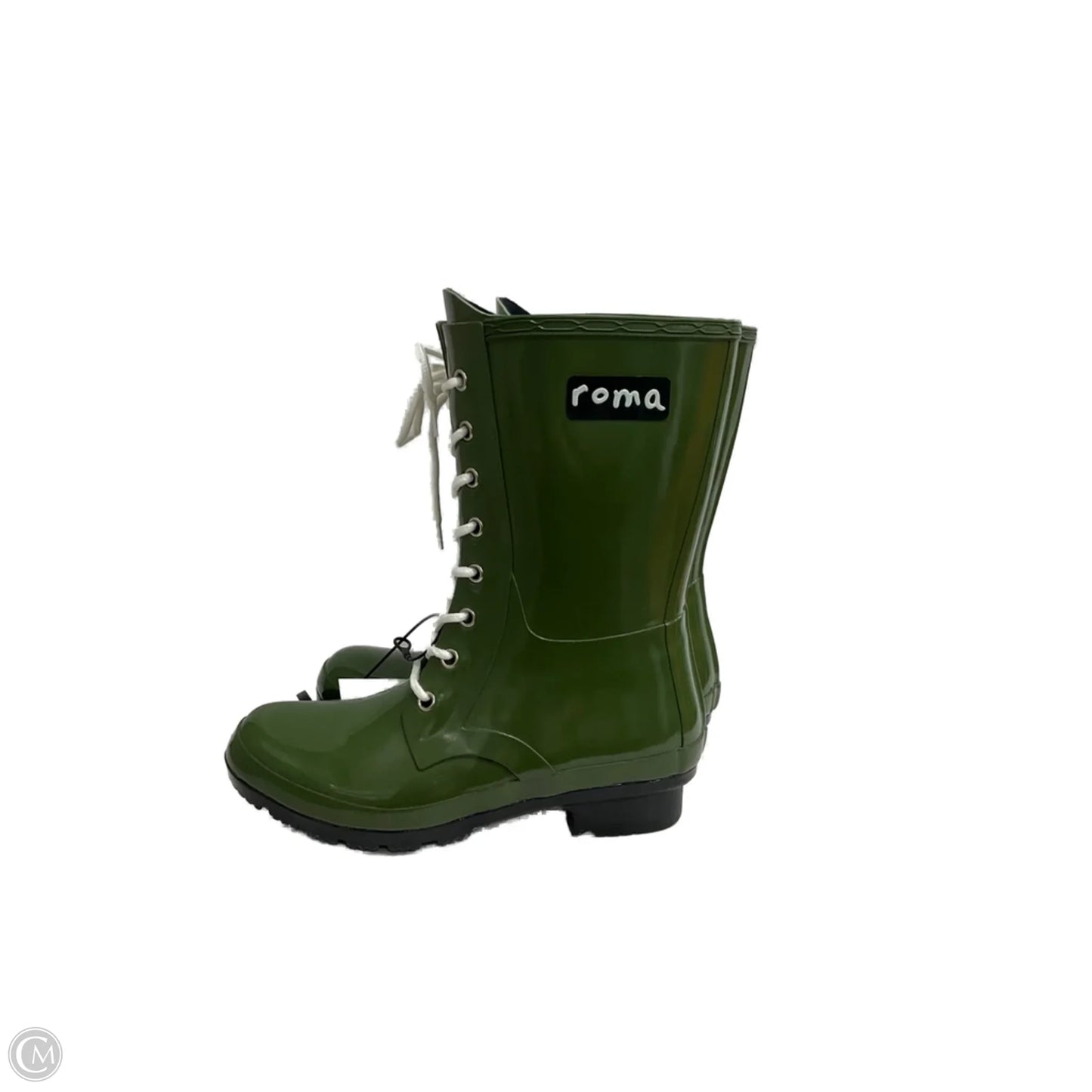 Boots Rain By Cmc In Green, Size: 6