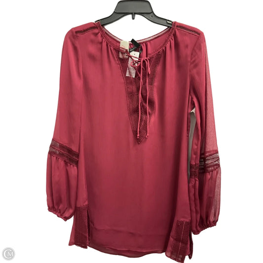 Top Long Sleeve By White House Black Market, Size: Xs