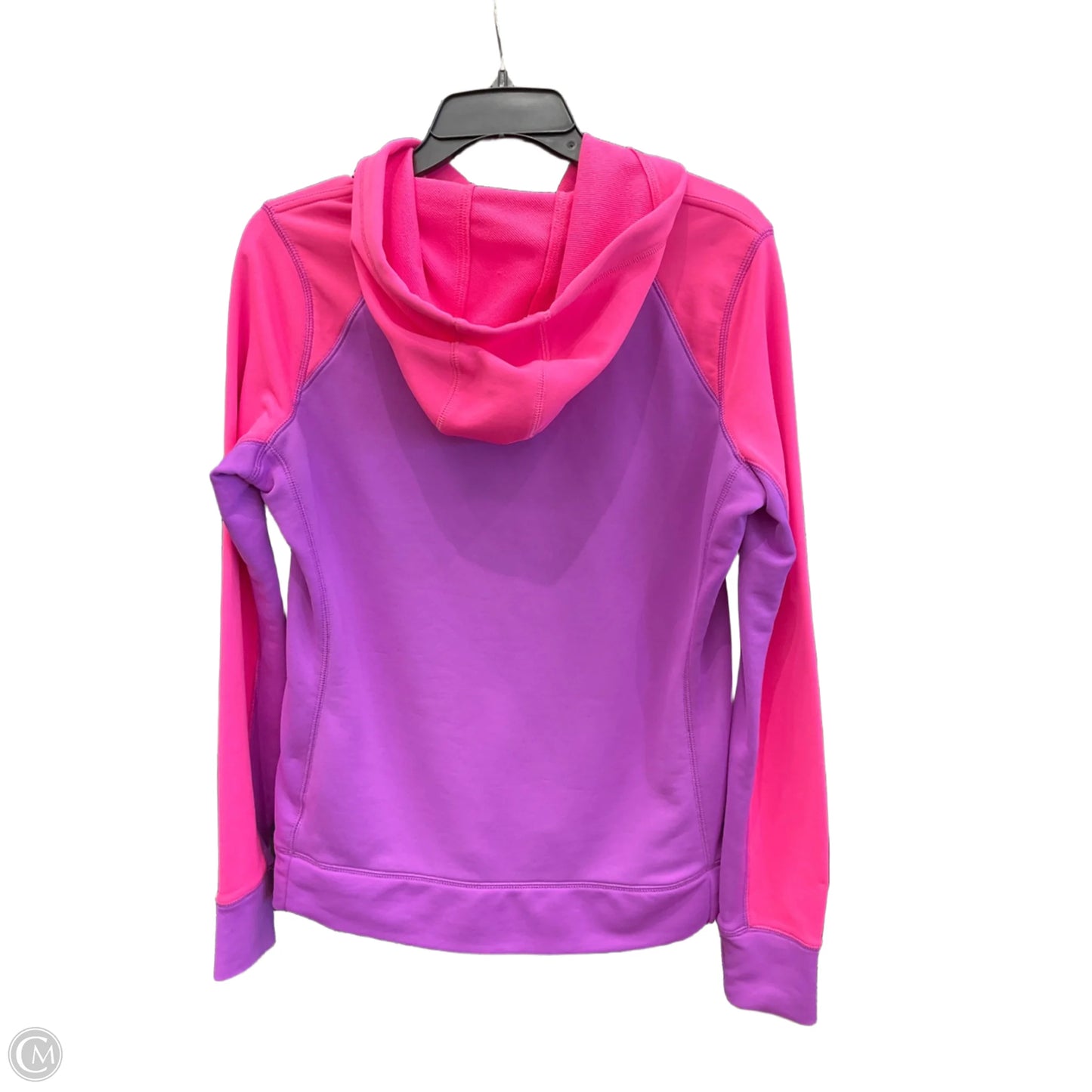 Athletic Sweatshirt Hoodie By Xersion In Pink & Purple, Size: M
