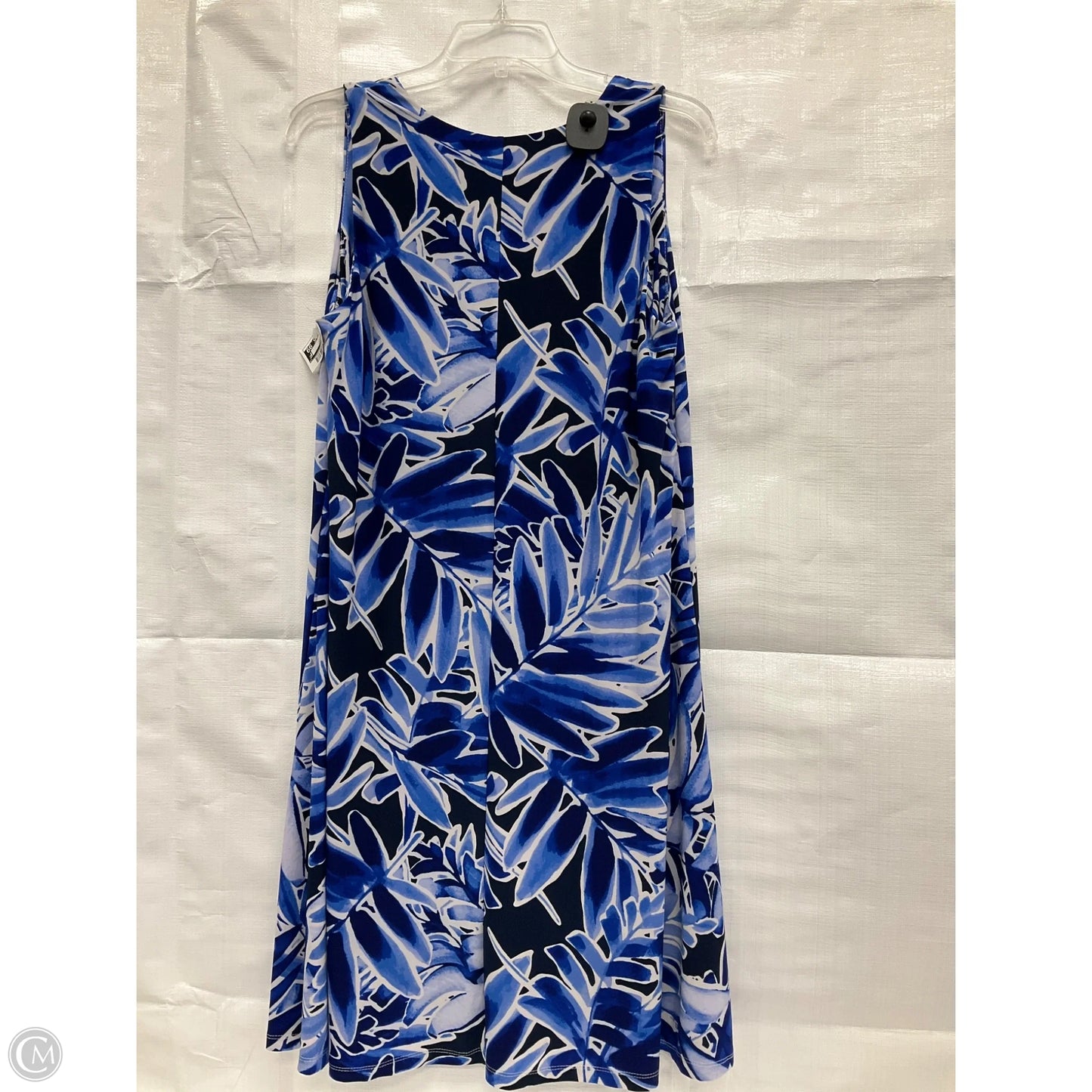 Dress Casual Midi By Anne Klein In Blue, Size: M