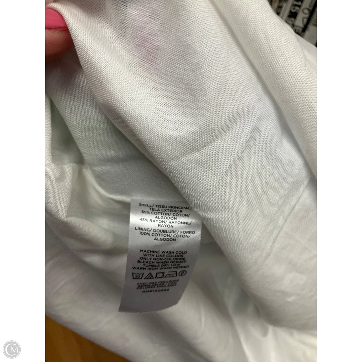 Dress Casual Midi By Loft In Striped Pattern, Size: Petite L