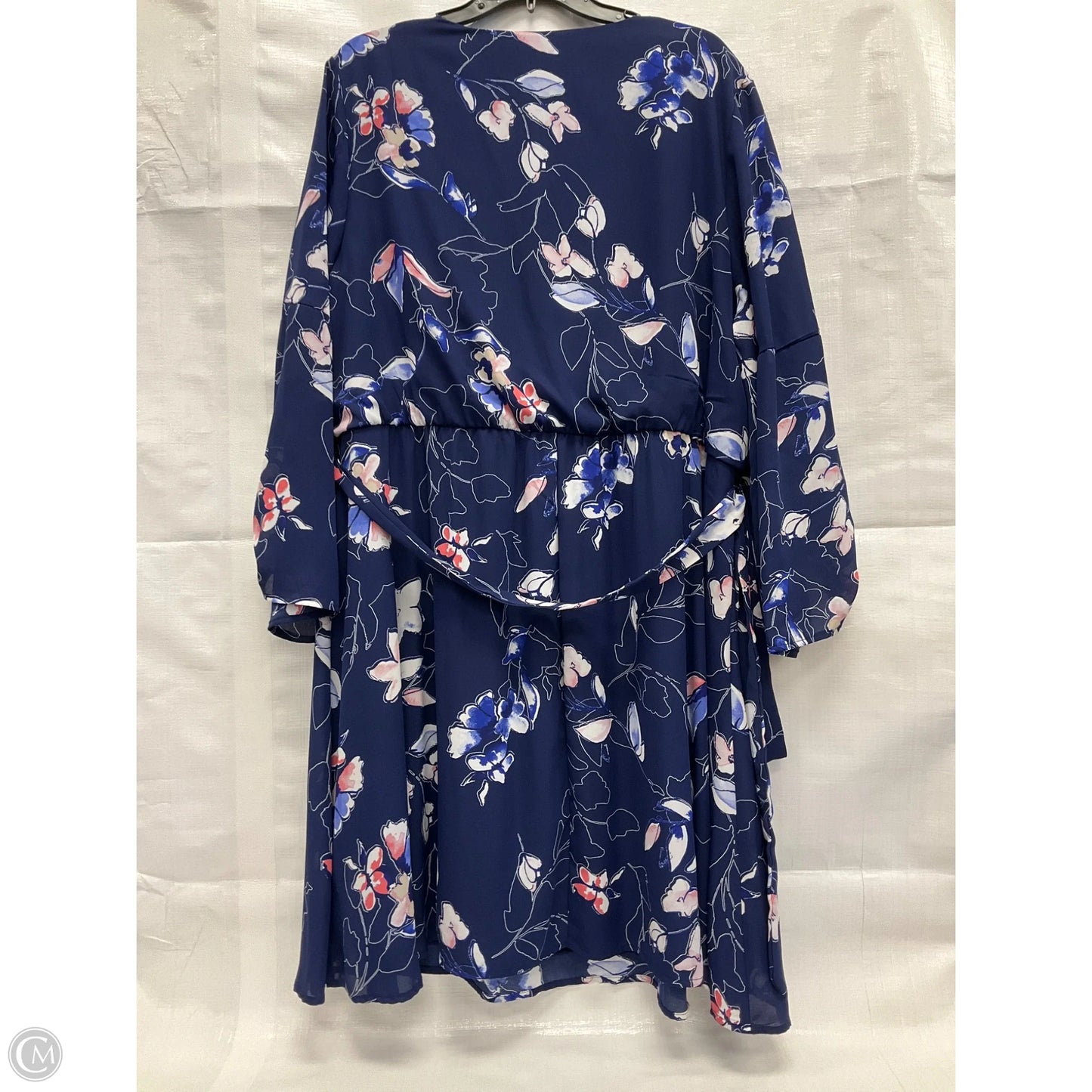 Dress Casual Midi By Westport In Blue, Size: 2x