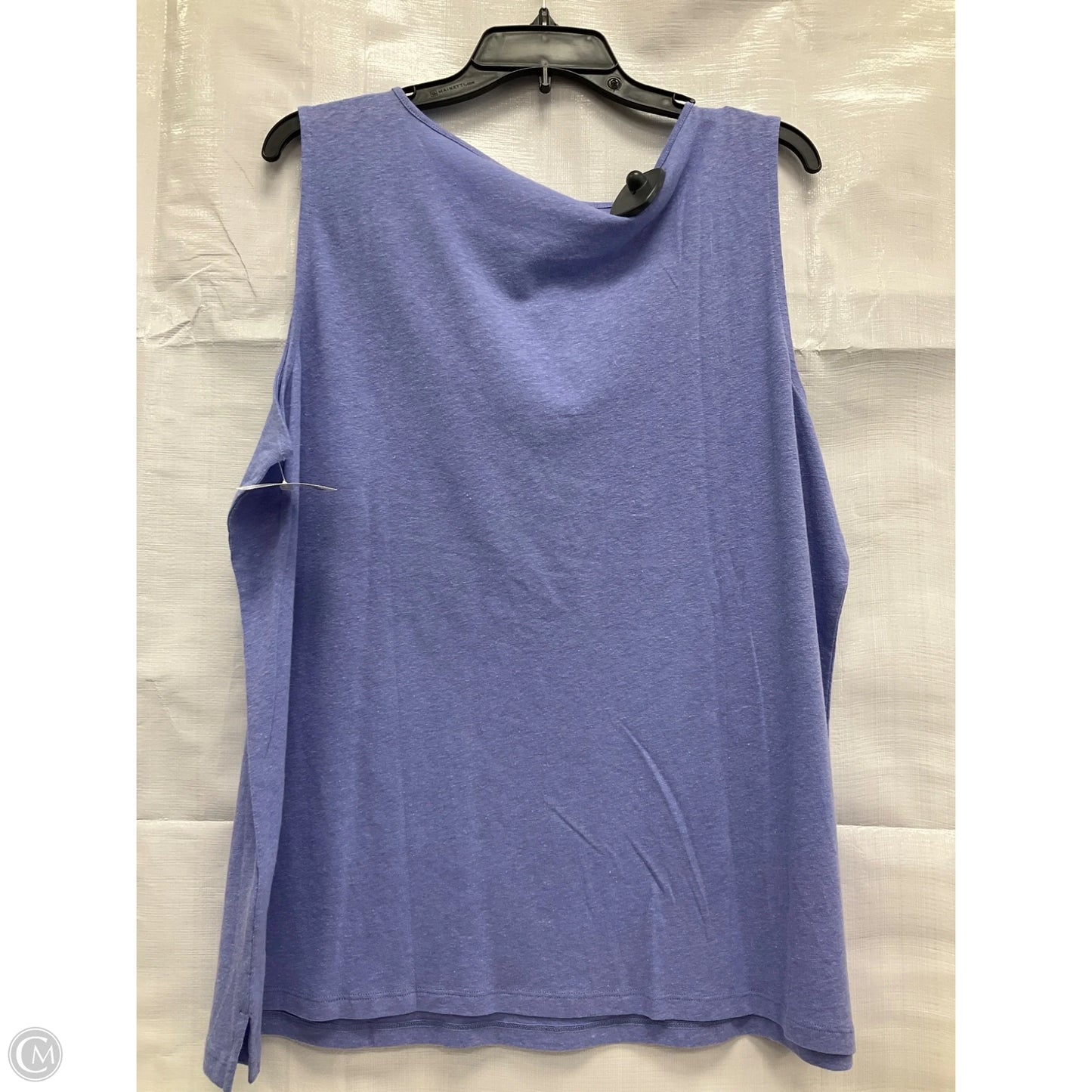 Top Sleeveless By Talbots In Purple, Size: 2x
