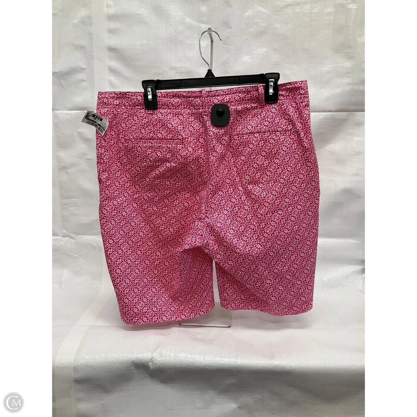 Shorts By Talbots In Pink & White, Size: 12