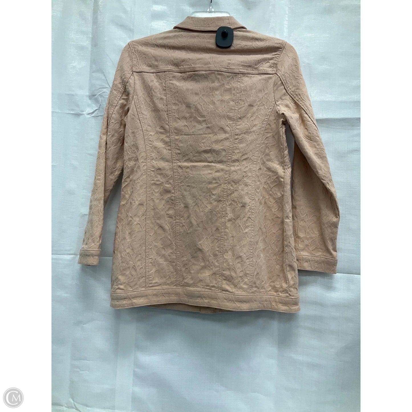 Jacket Other By Chicos In Pink, Size: Petite Xs