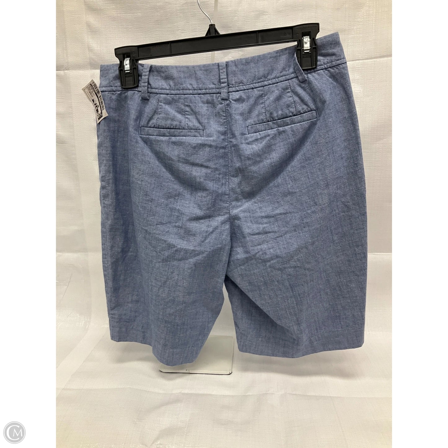 Shorts By Talbots In Blue Denim, Size: 2petite