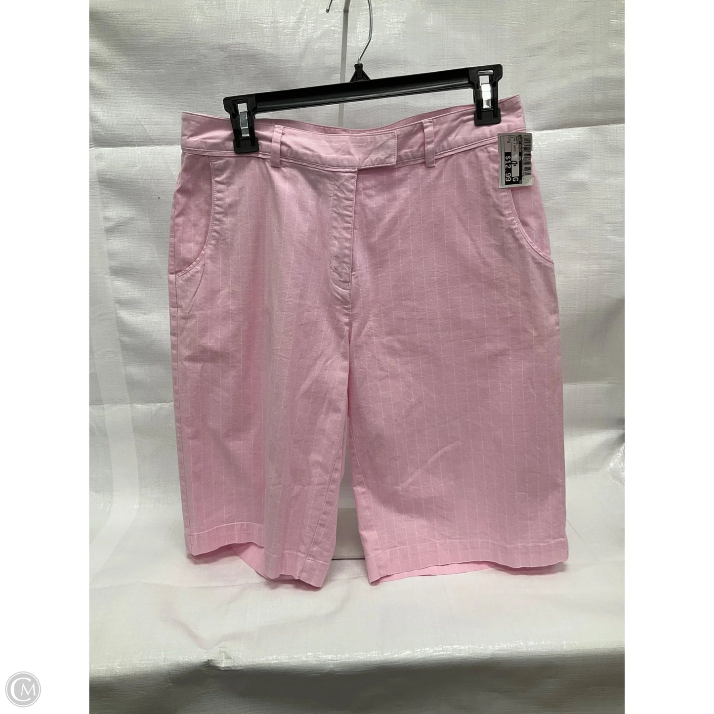 Shorts By Lady Hagen In Pink & White, Size: 8