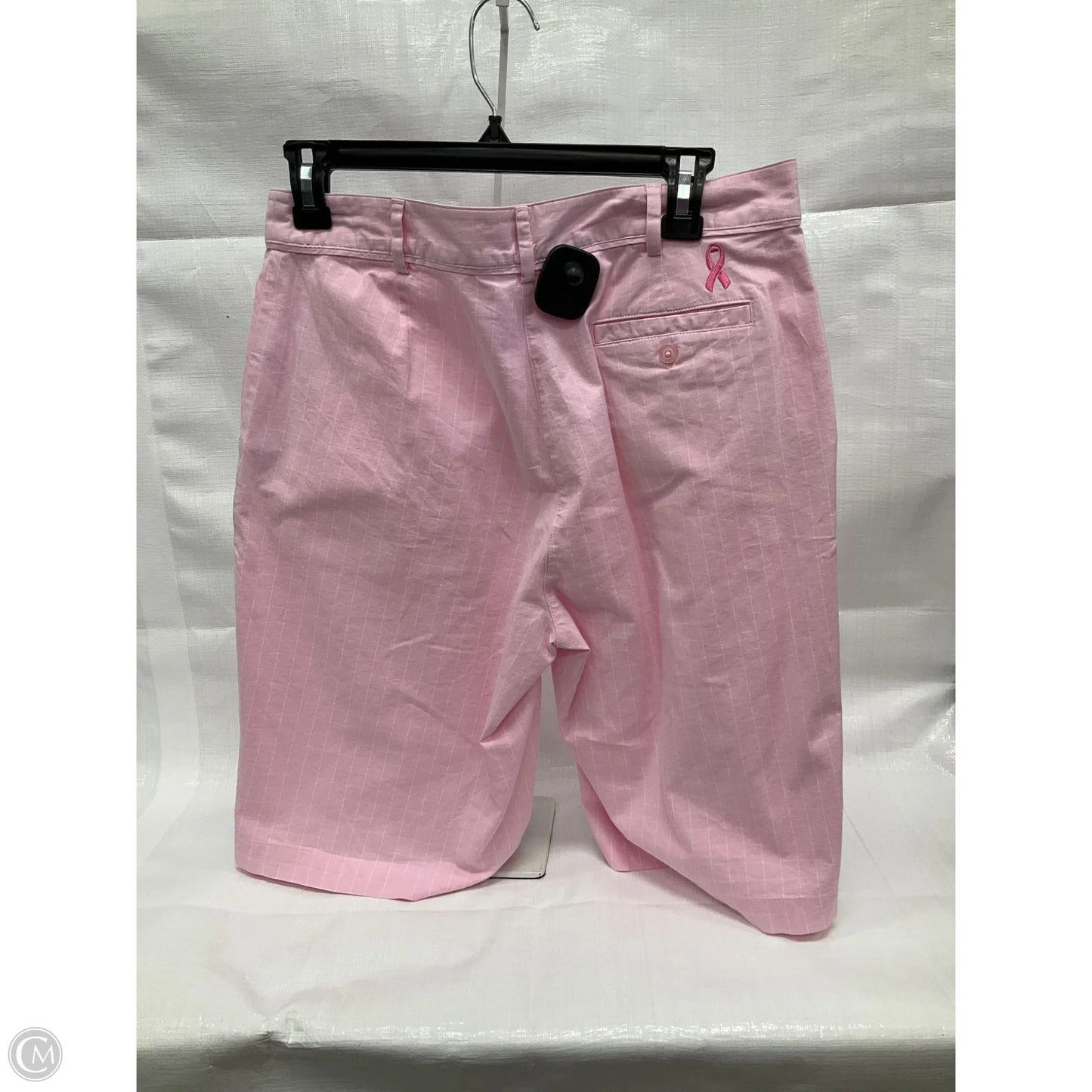 Shorts By Lady Hagen In Pink & White, Size: 8