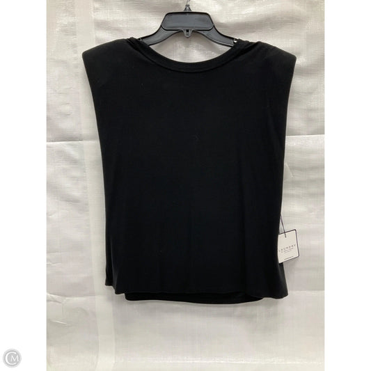 Top Short Sleeve Basic By Laundry In Black, Size: S