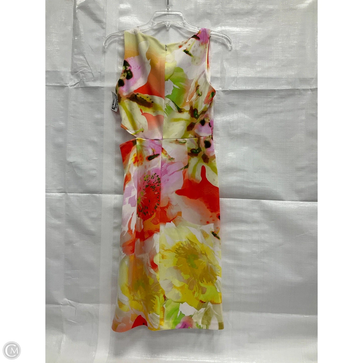 Dress Work By Clothes Mentor In Floral Print, Size: S