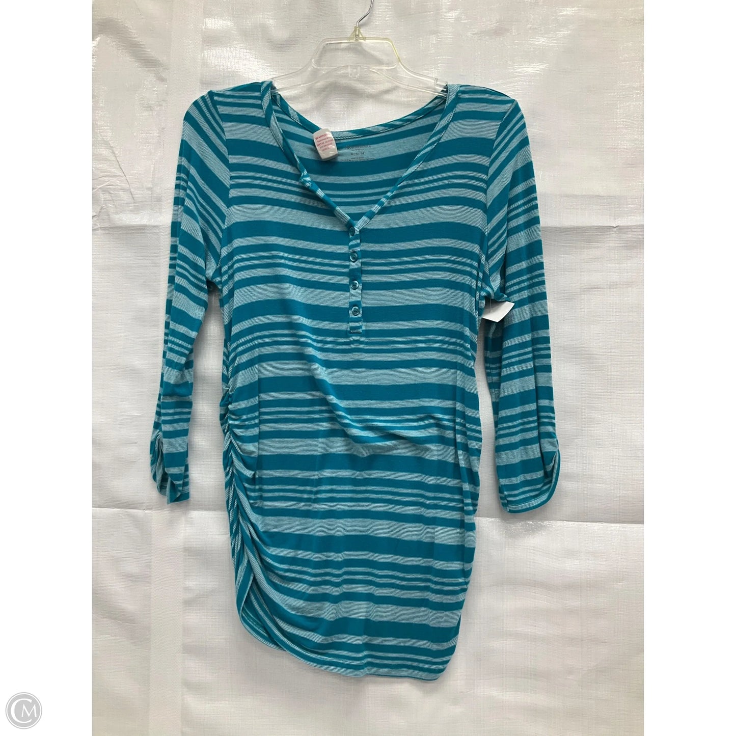 Mat Top Short Sleeve By Motherhood, Size: M