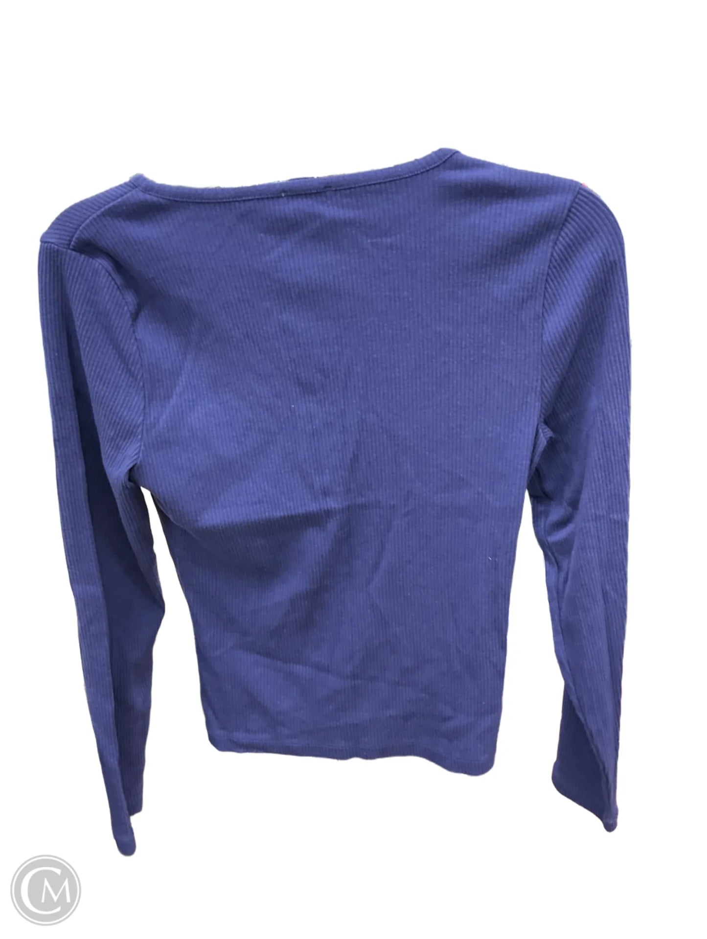 Top Long Sleeve By J. Crew In Blue, Size: S