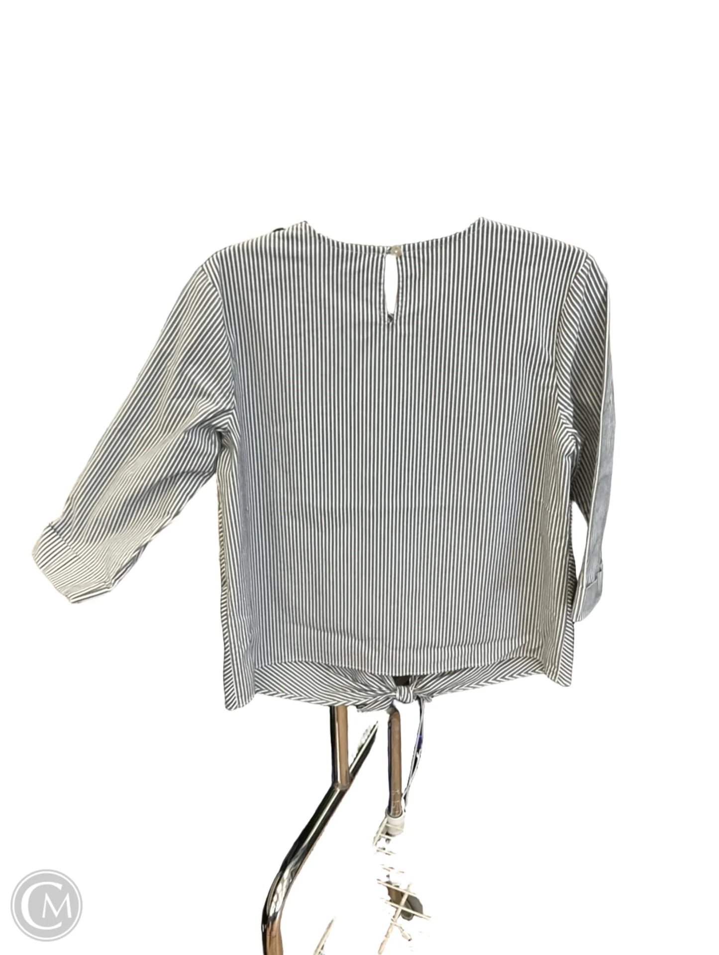 Top 3/4 Sleeve By J. Jill In Striped Pattern, Size: S