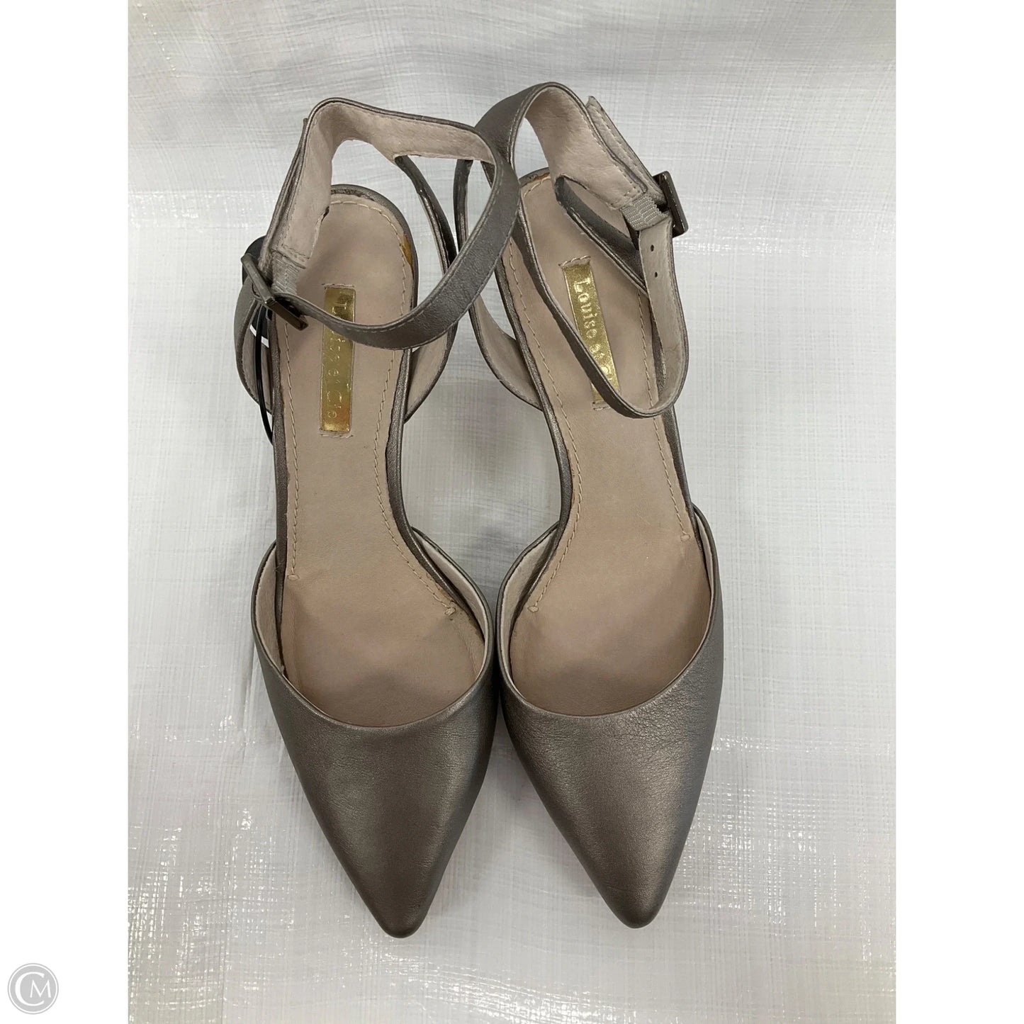 Shoes Heels Kitten By Louise Et Cie In Gold, Size: 6