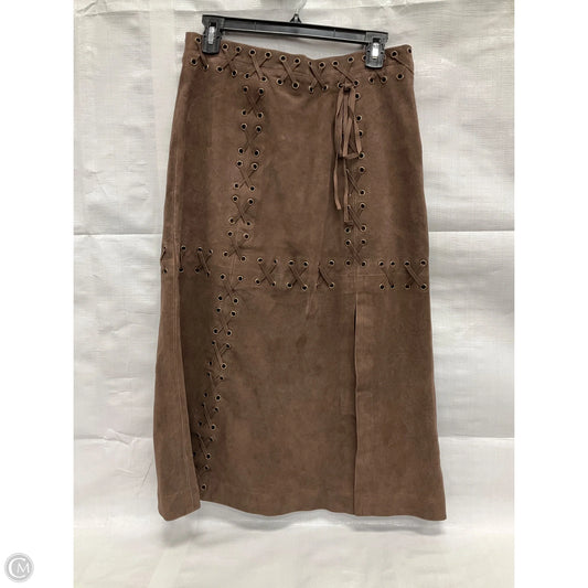 Skirt Midi By Cma In Brown, Size: 2