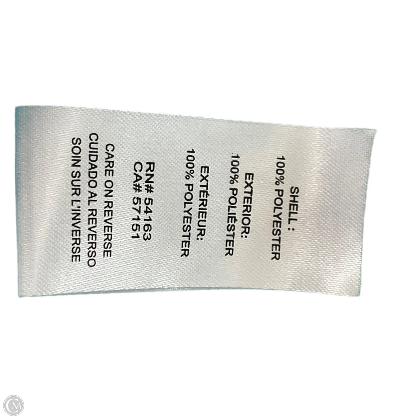 Top Long Sleeve By Calvin Klein In Teal, Size: Xl