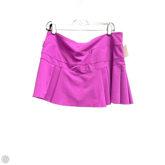 Athletic Skort By Nike Apparel In Purple, Size: L