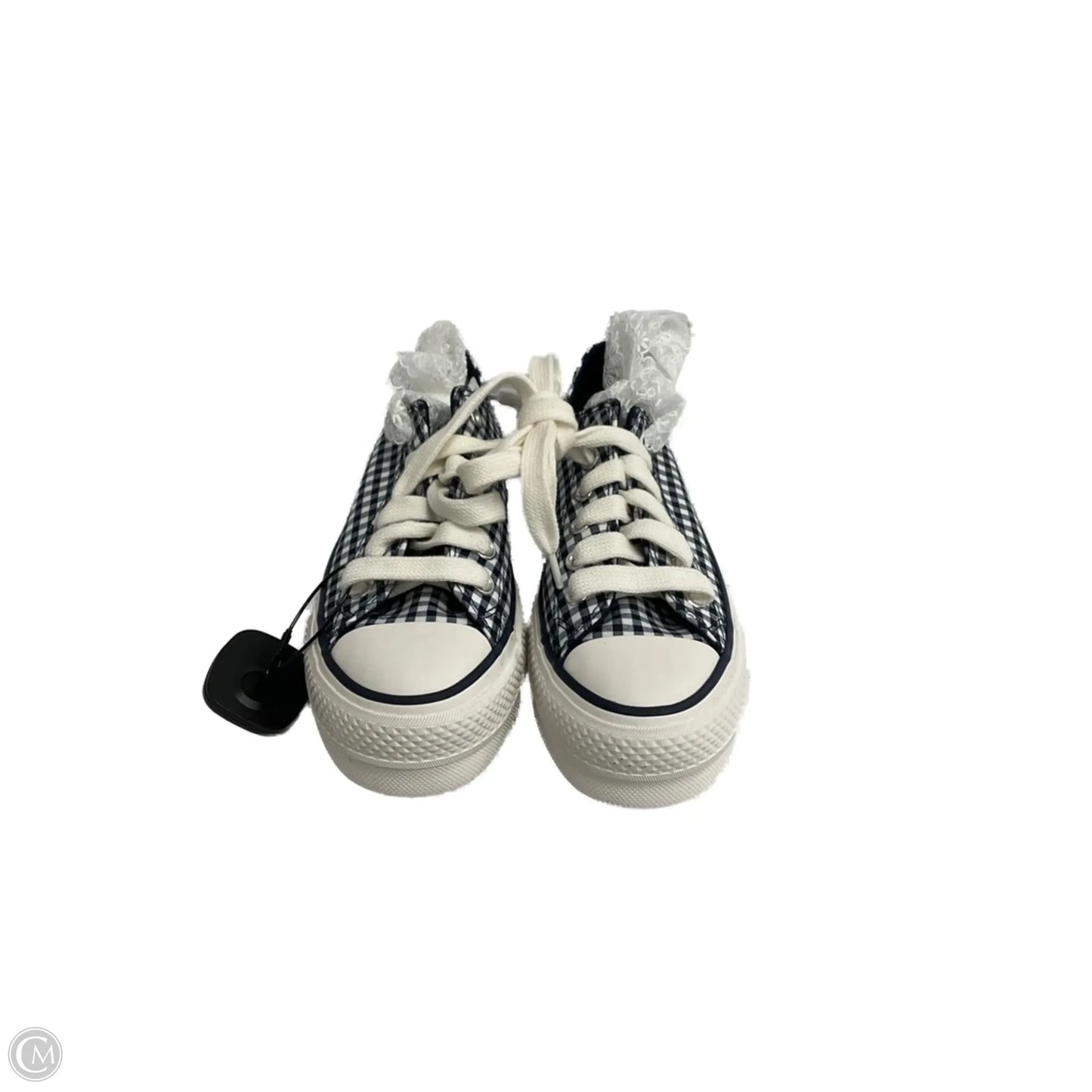 Shoes Sneakers By Converse In Plaid Pattern, Size: 6.5