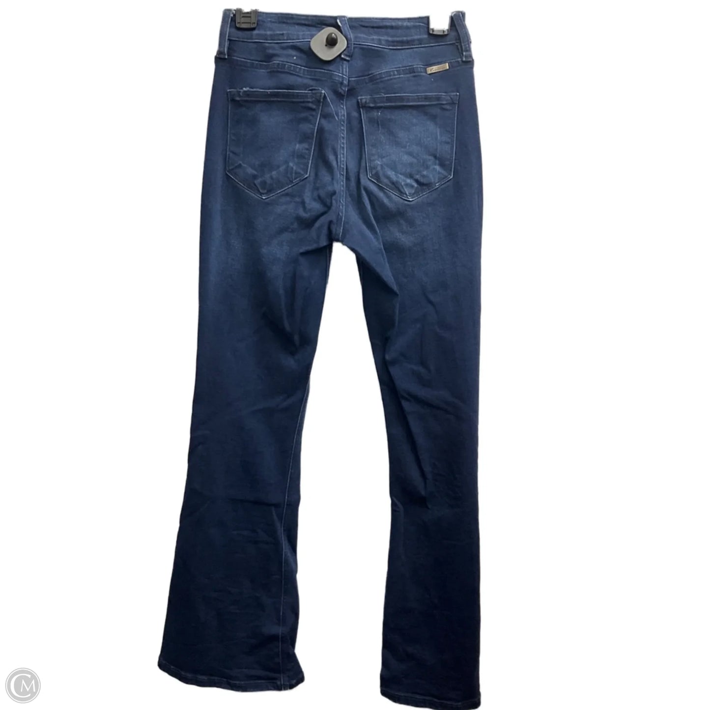 Jeans Flared By Kancan In Blue Denim, Size: 2