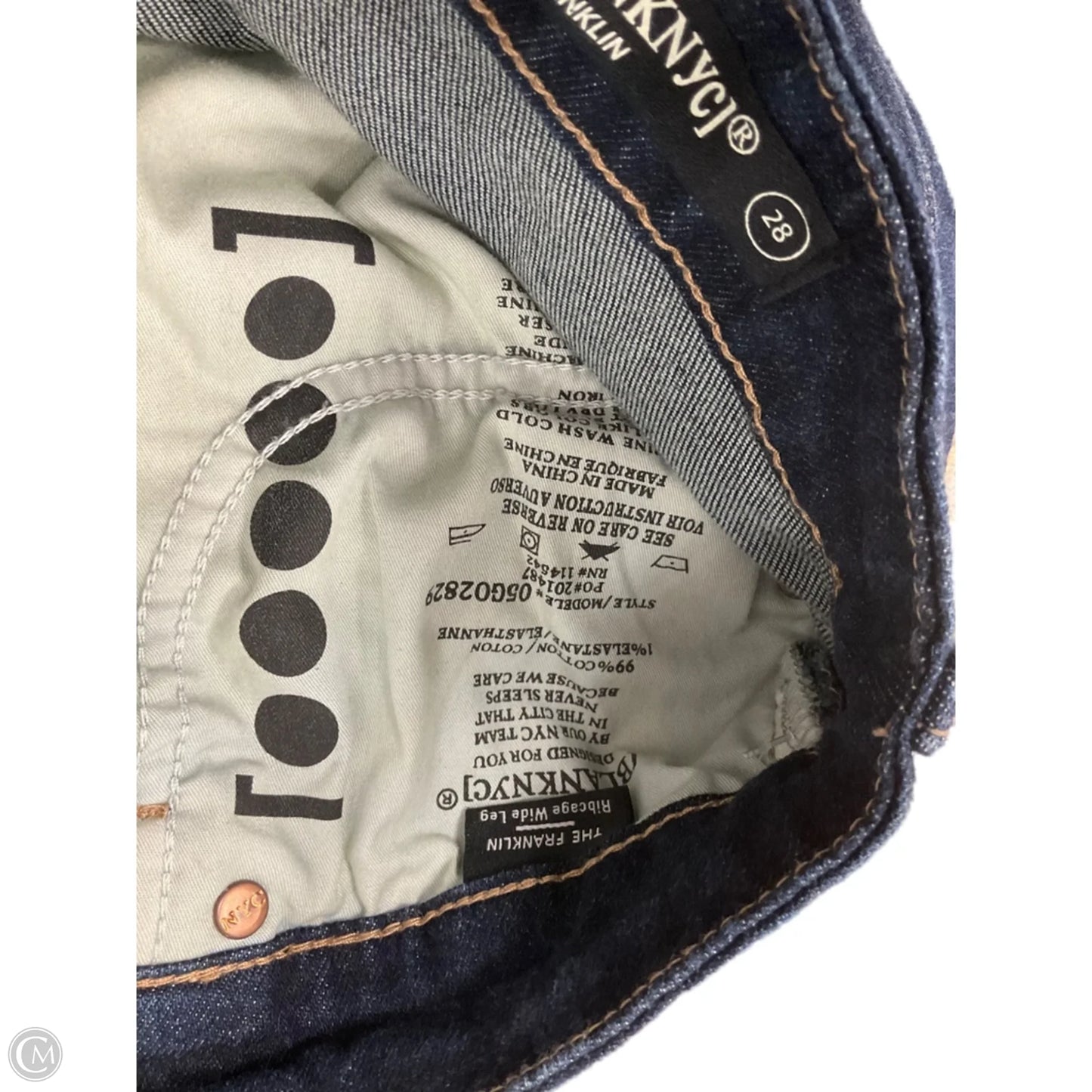 Jeans Wide Leg By Blanknyc In Blue Denim, Size: 6