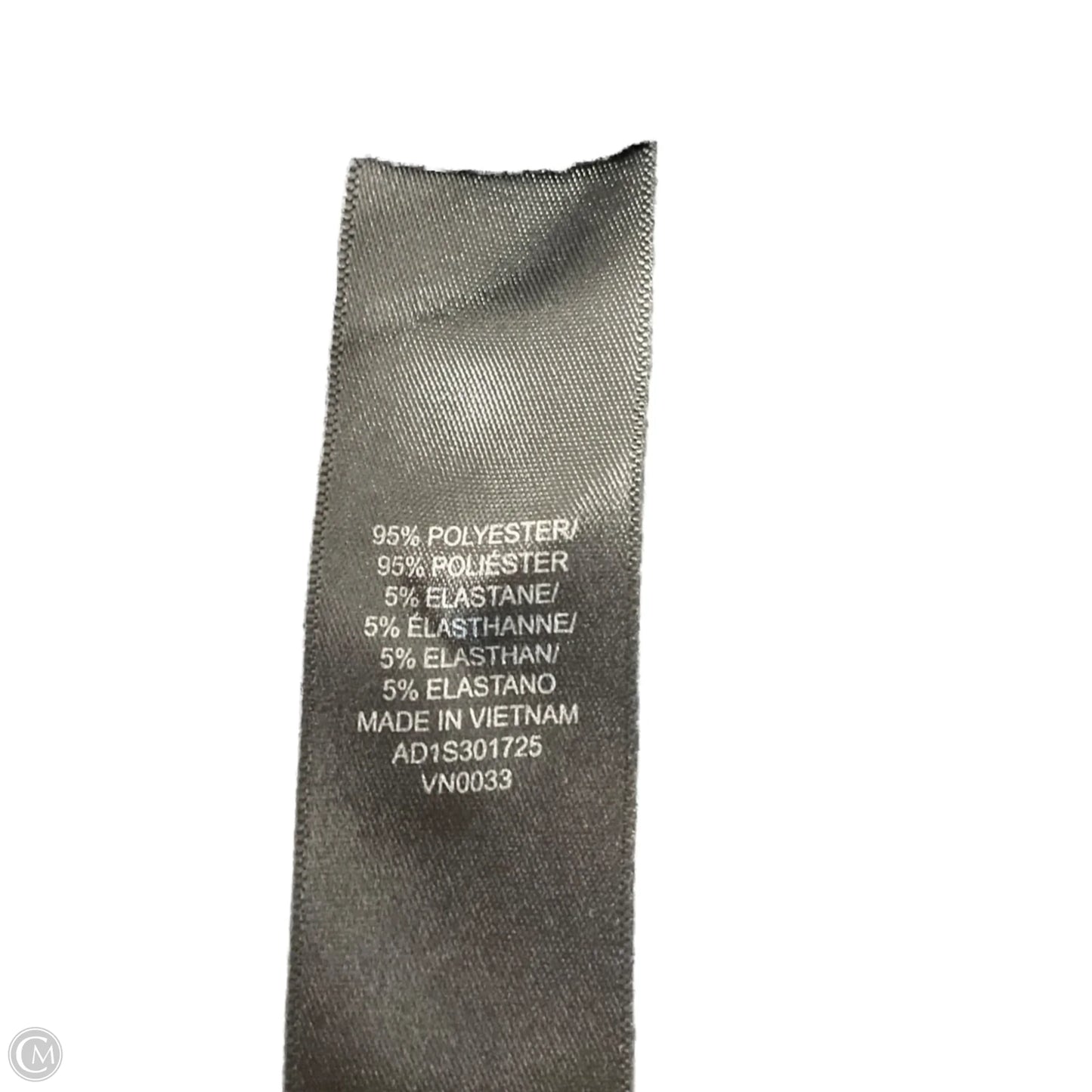 Top Sleeveless By Adrianna Papell In Black & Brown, Size: L