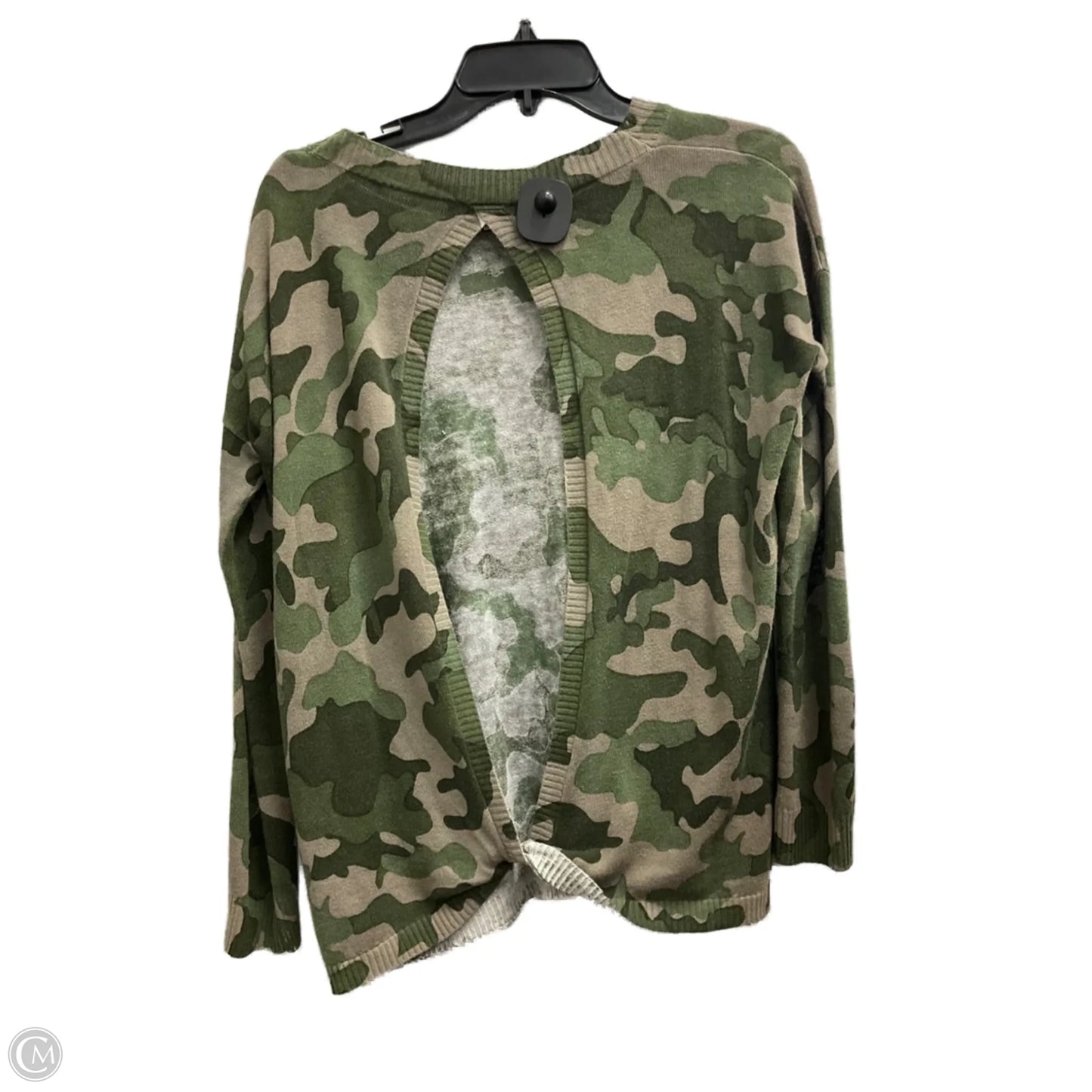 Top Long Sleeve By Clothes Mentor In Camouflage Print, Size: S