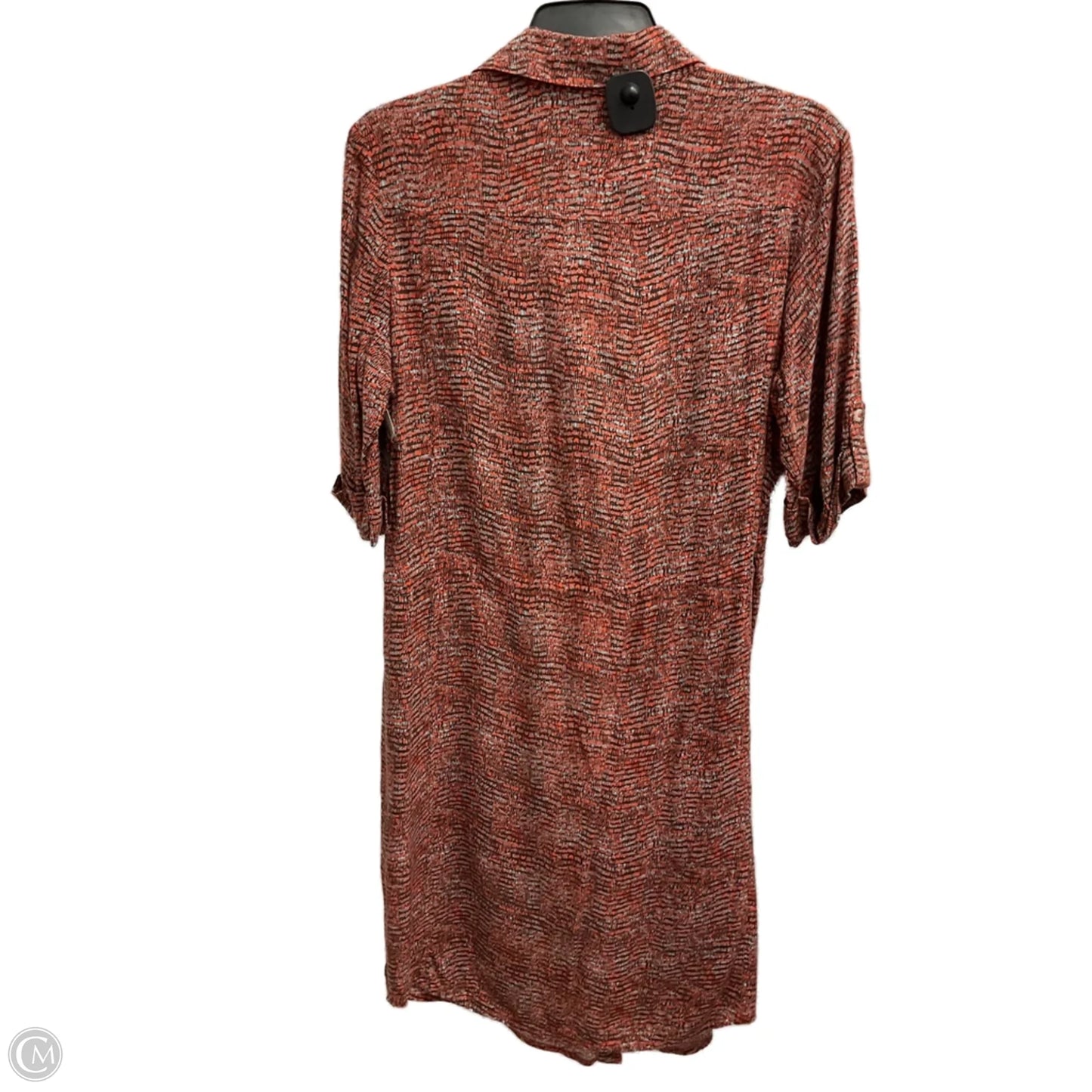 Dress Casual Short By Daisy Fuentes In Orange, Size: M
