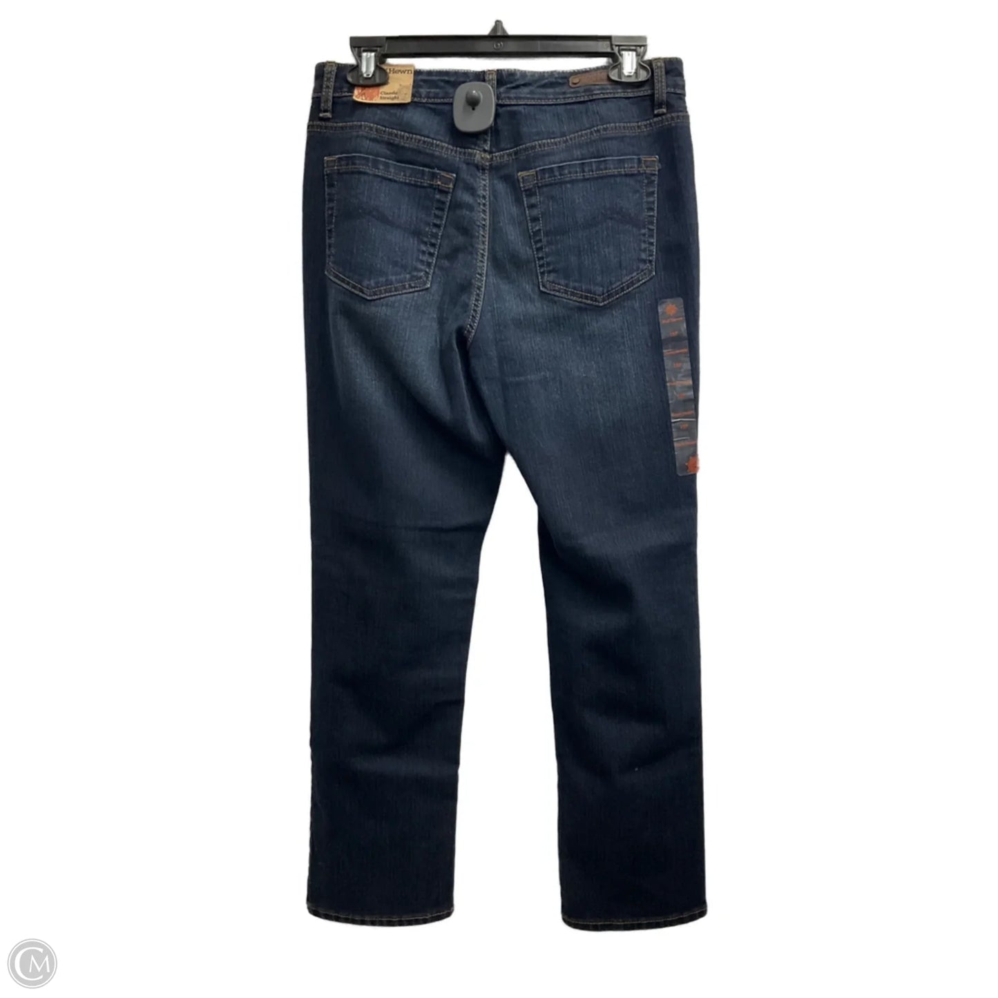 Jeans Straight By Ruff Hewn In Blue Denim, Size: 10p