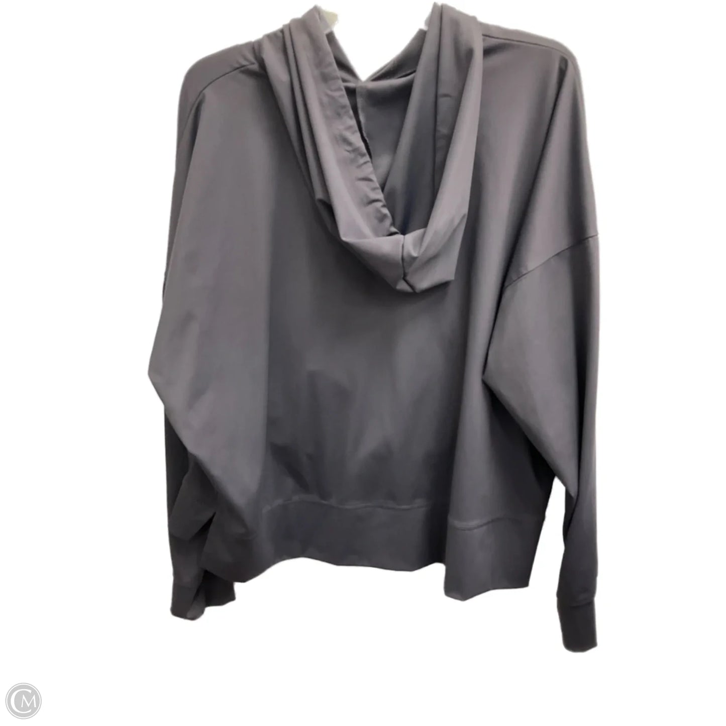 Athletic Top Long Sleeve Hoodie By Ideology In Grey, Size: Xl