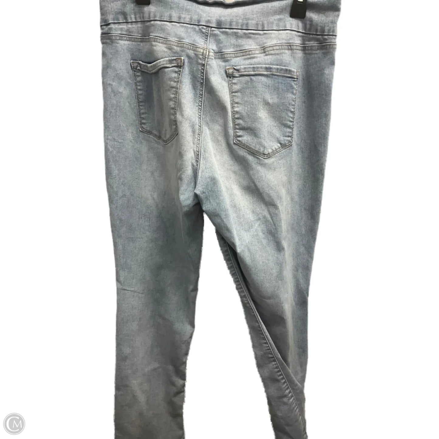 Jeans Straight By Gloria Vanderbilt In Blue Denim, Size: 14