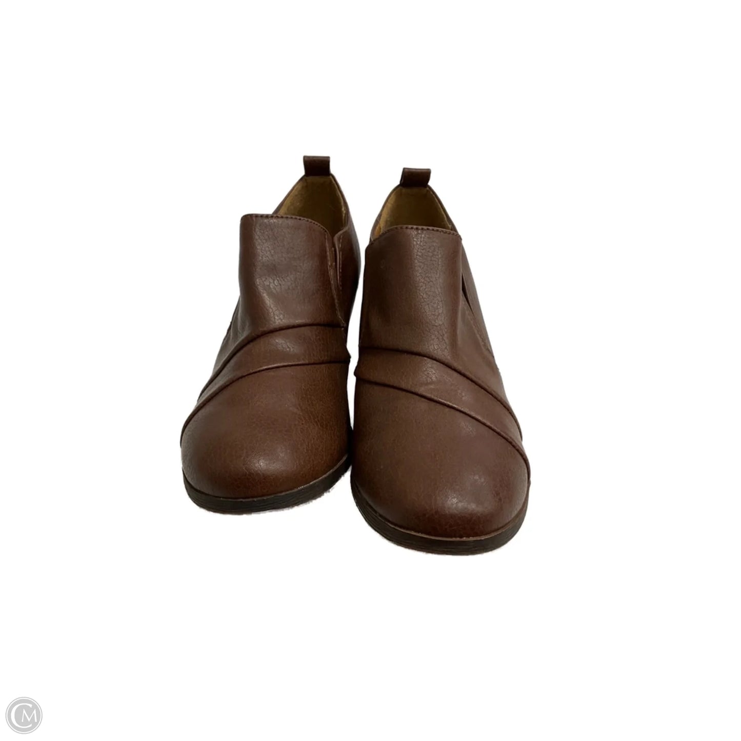 Shoes Heels Block By Sofft In Brown, Size: 7.5