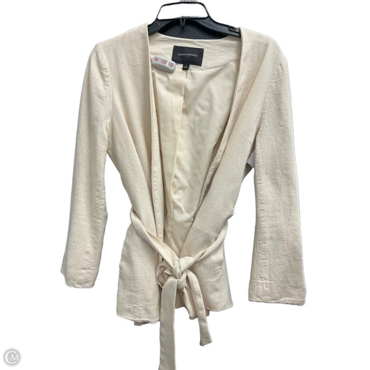Blazer By Banana Republic In Cream, Size: S