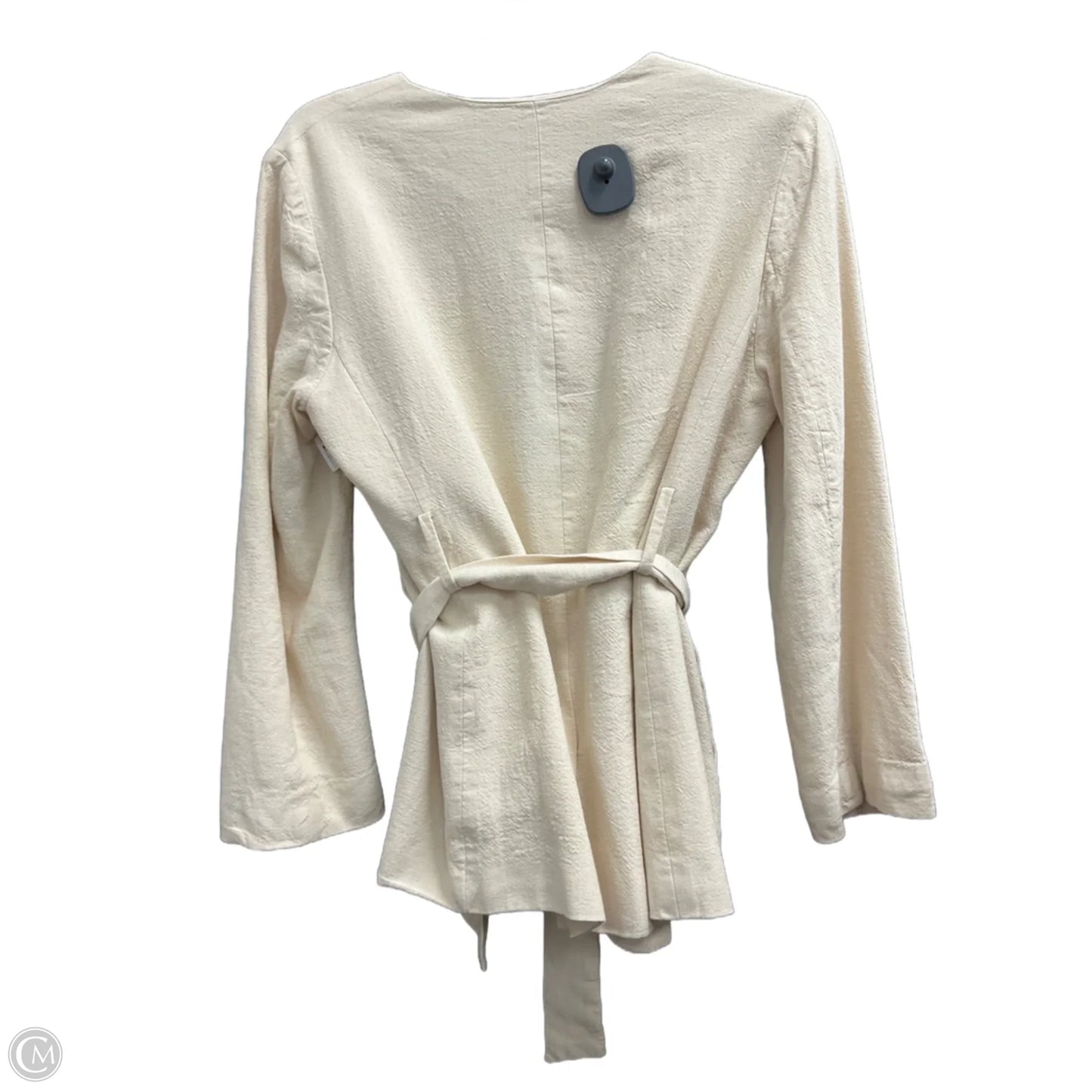 Blazer By Banana Republic In Cream, Size: S