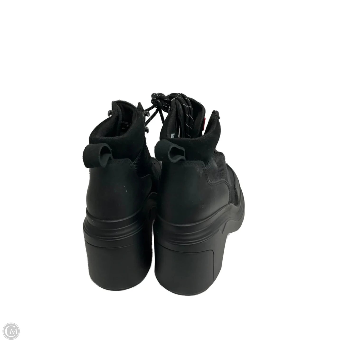 Boots Ankle Heels By Hunter In Black, Size: 8