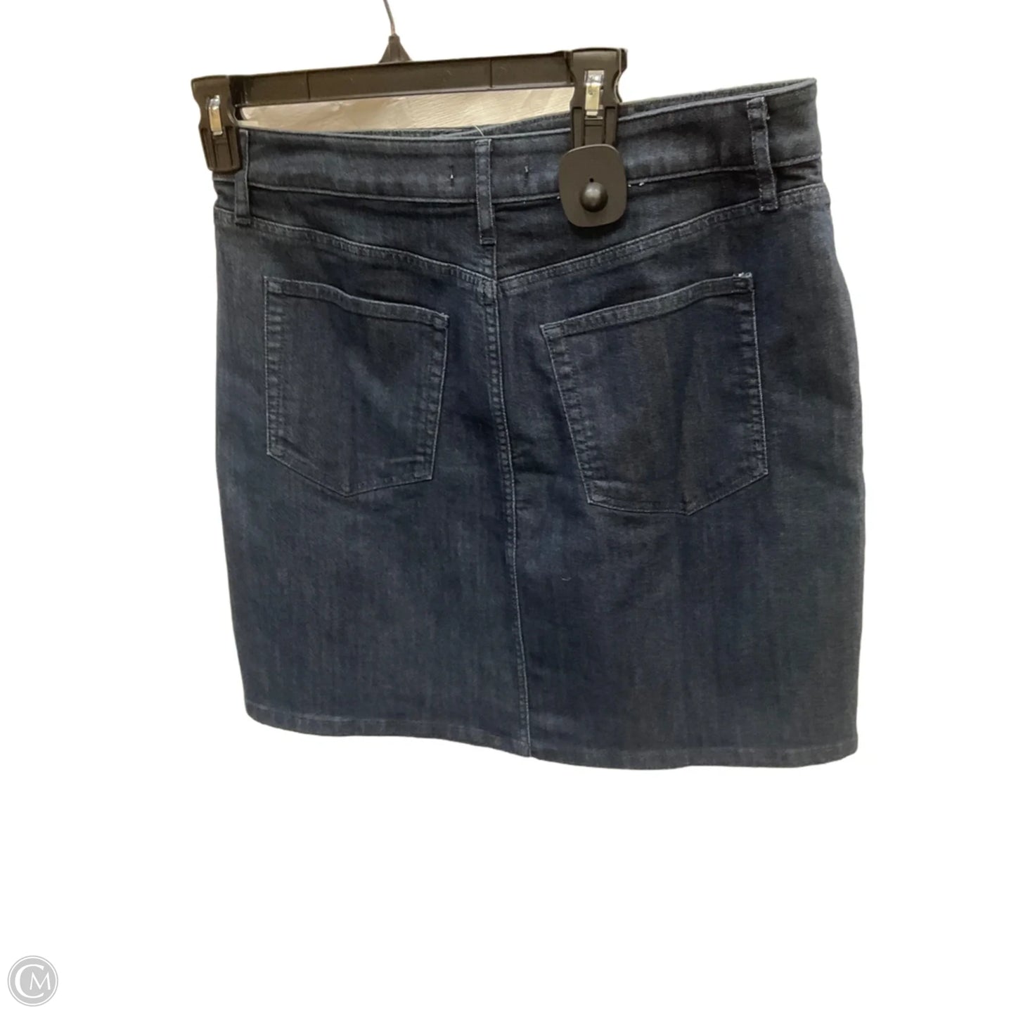 Skirt Mini & Short By Loft In Blue Denim, Size: 8
