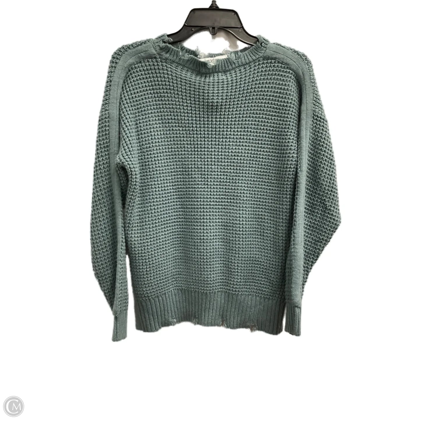 Sweater By Zenana In Blue, Size: S