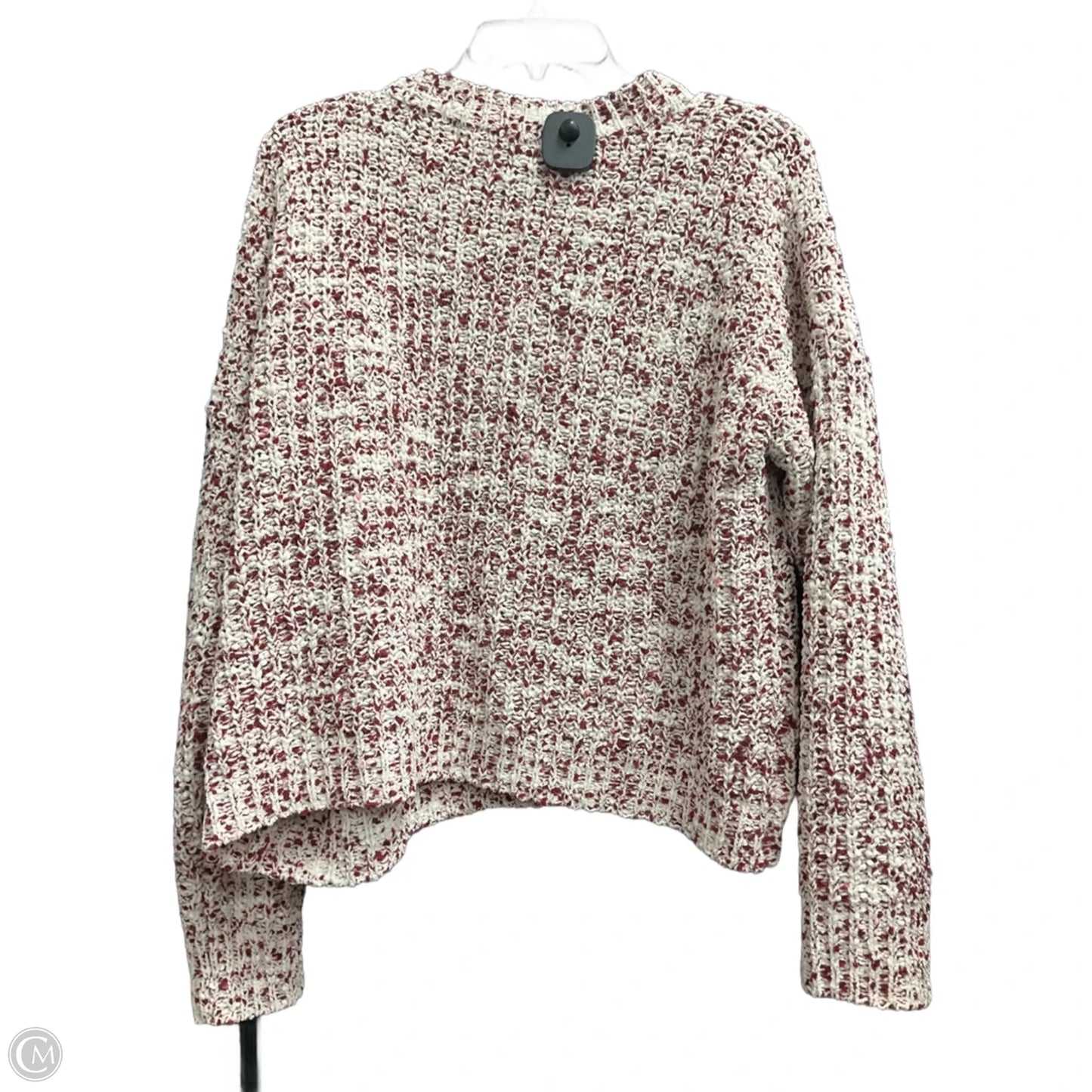 Sweater By Pink Rose In Maroon, Size: Xl