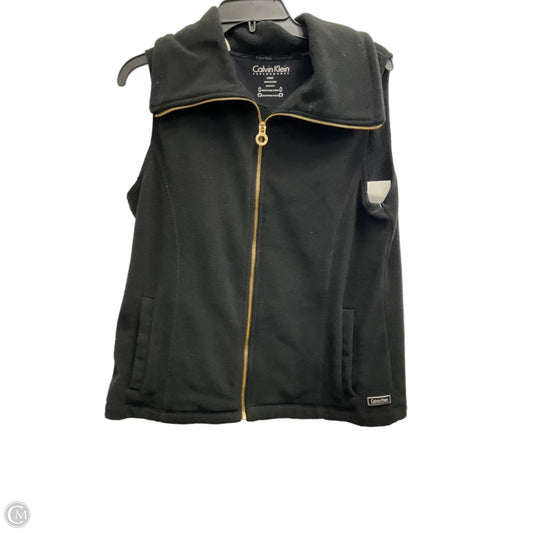 Vest Fleece By Calvin Klein Performance In Black, Size: L