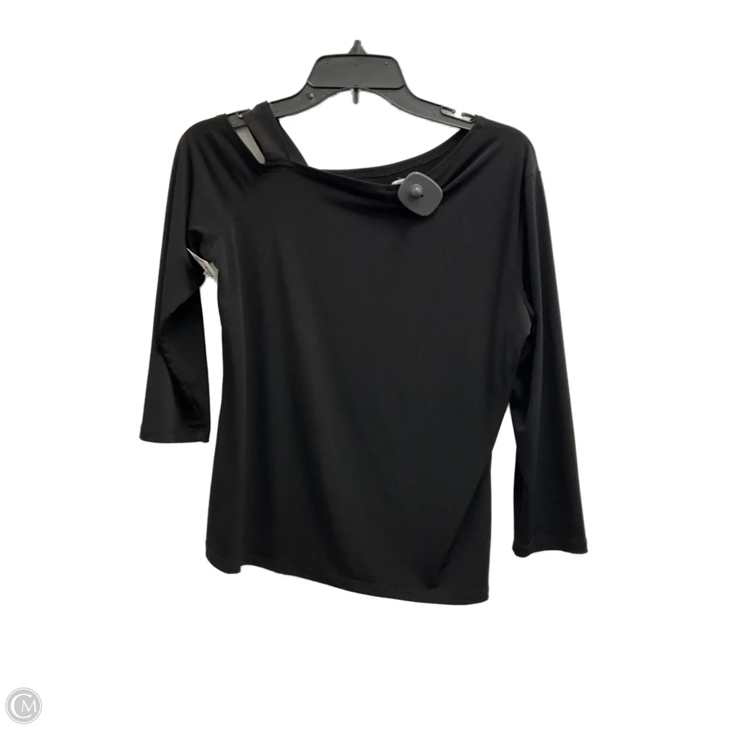 Top 3/4 Sleeve By Clothes Mentor In Black, Size: S