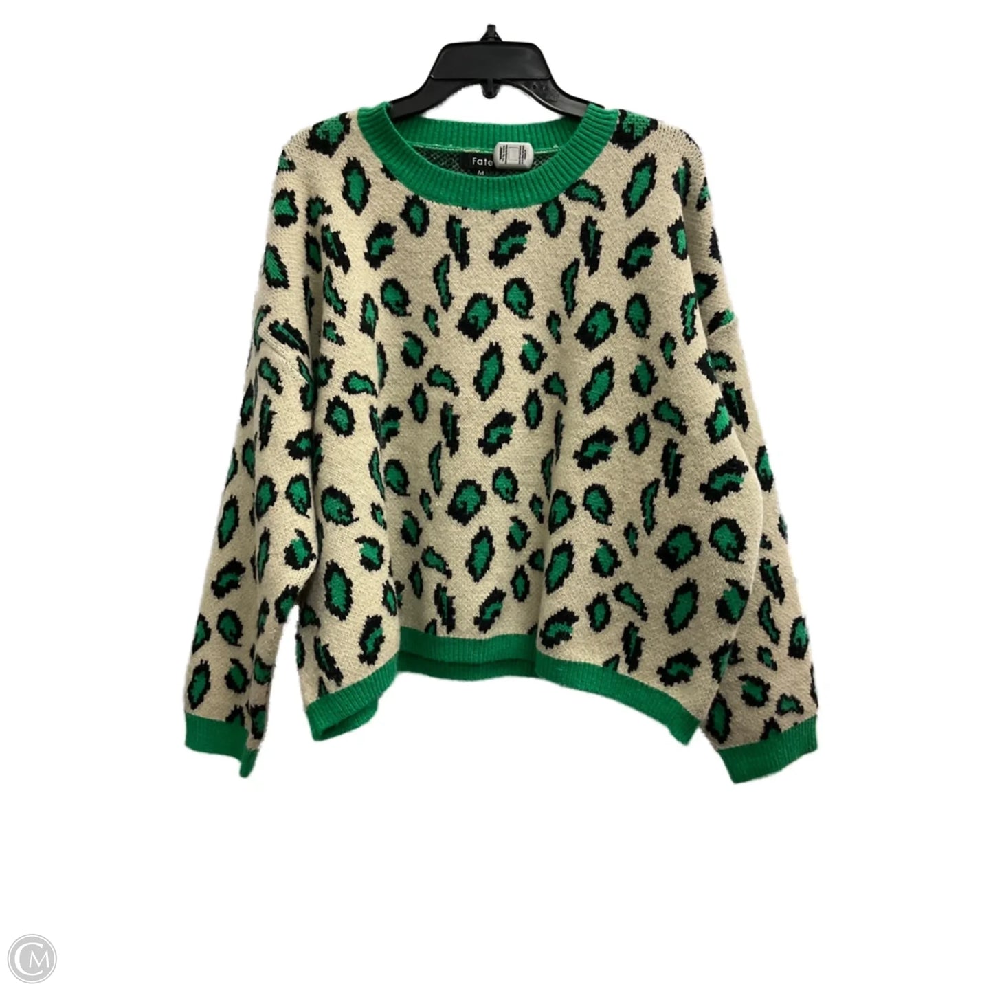 Sweater By Fate In Green, Size: M