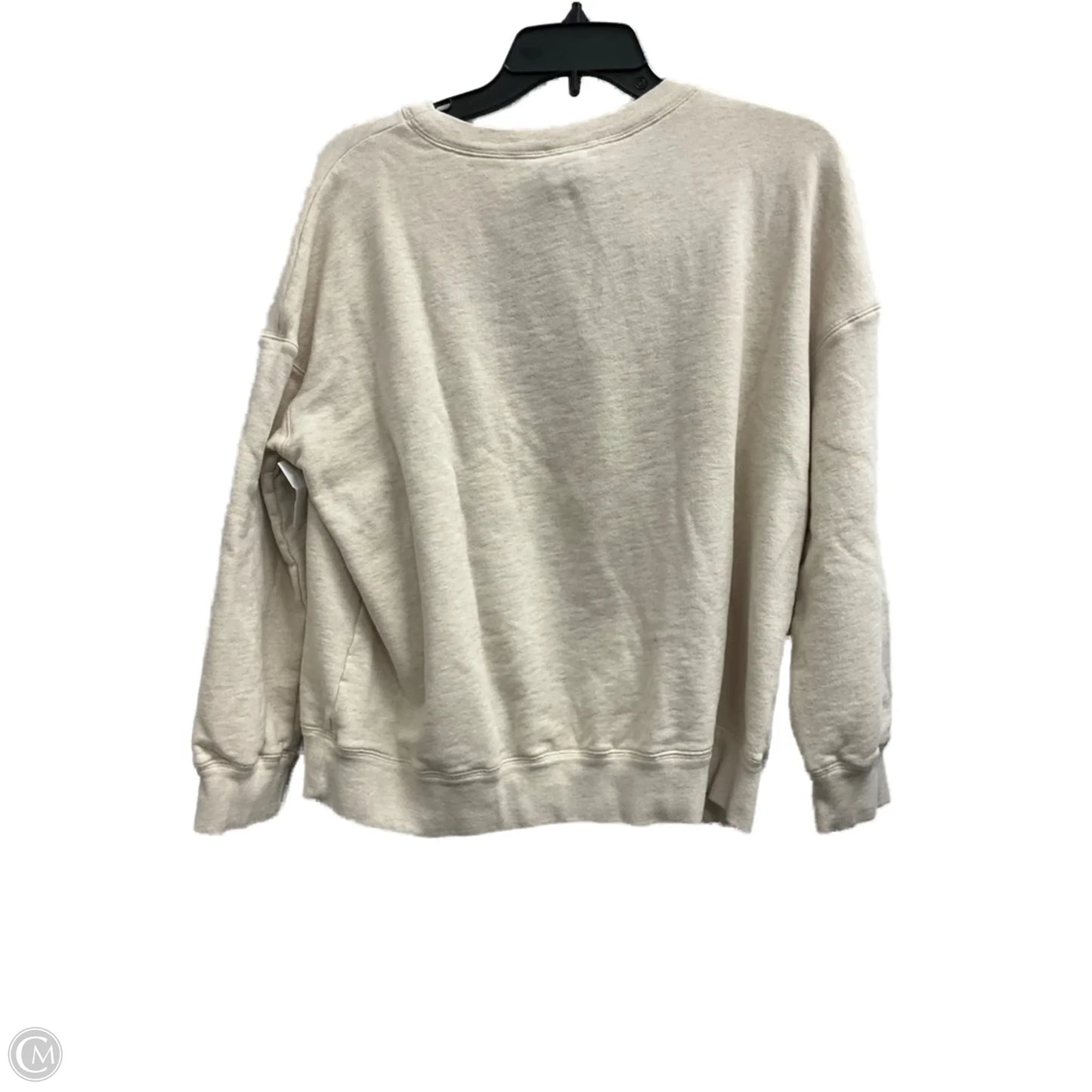 Top Long Sleeve Designer By Kate Spade In Beige, Size: S