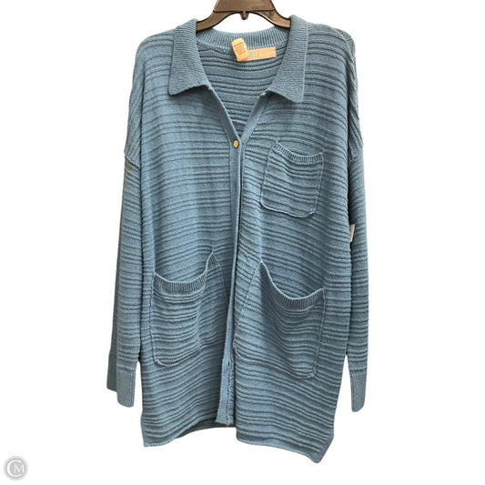 Cardigan By Free People In Blue, Size: M