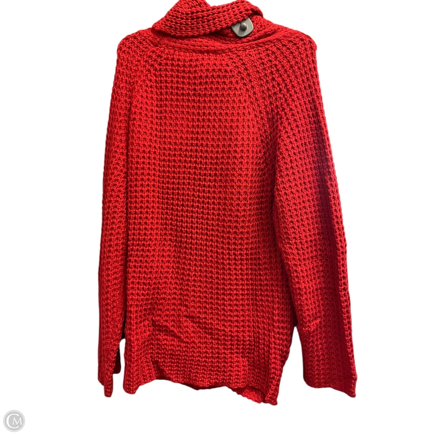 Sweater By Clothes Mentor In Red, Size: Xl