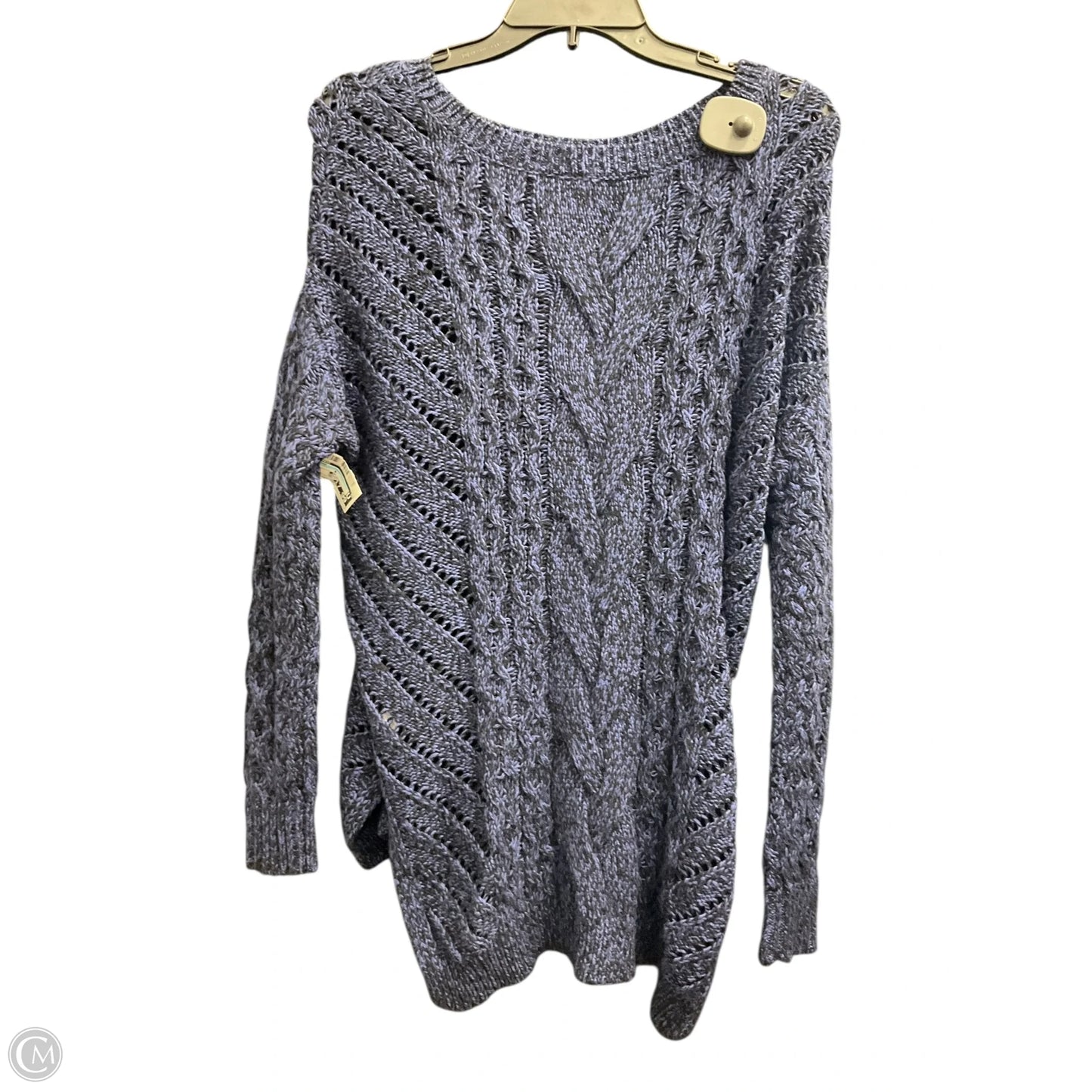Sweater By Express In Blue, Size: Xs
