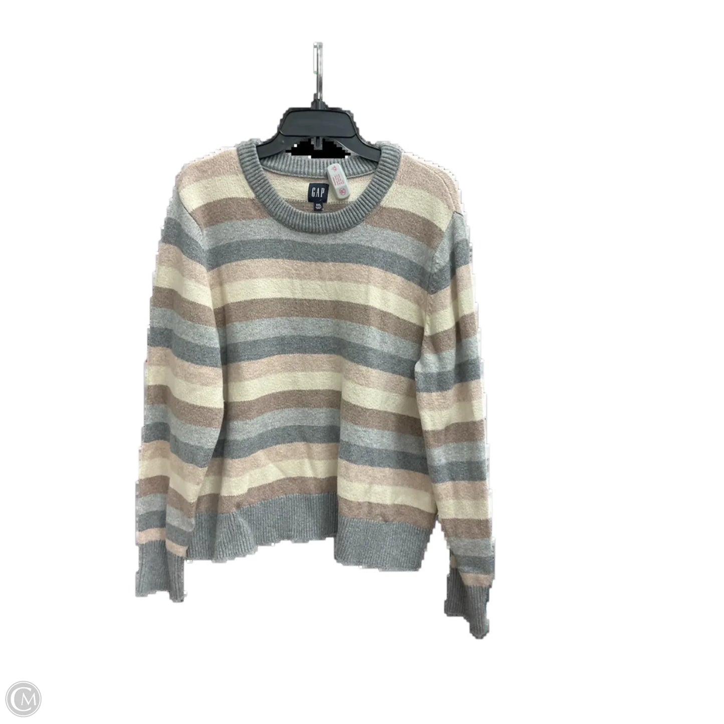 Sweater By Gap In Striped Pattern, Size: Xxl
