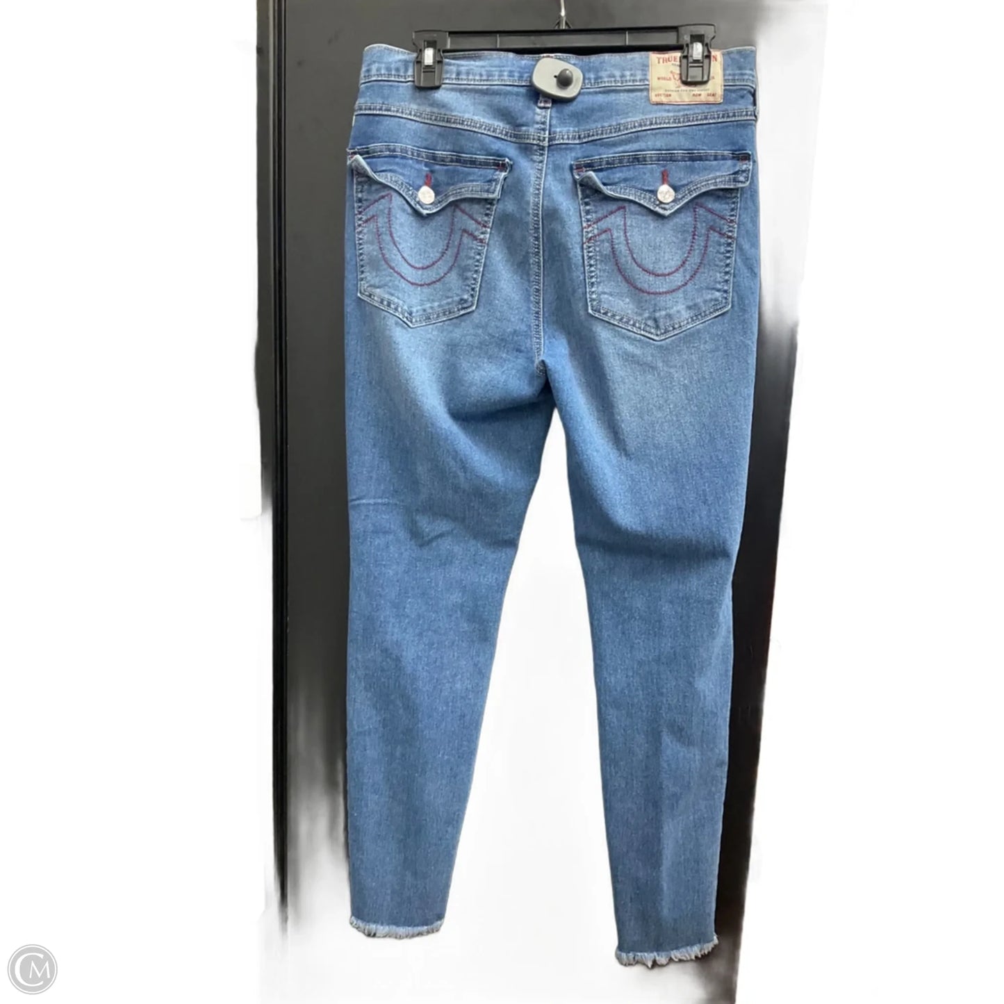 Jeans Skinny By True Religion In Blue Denim, Size: 10